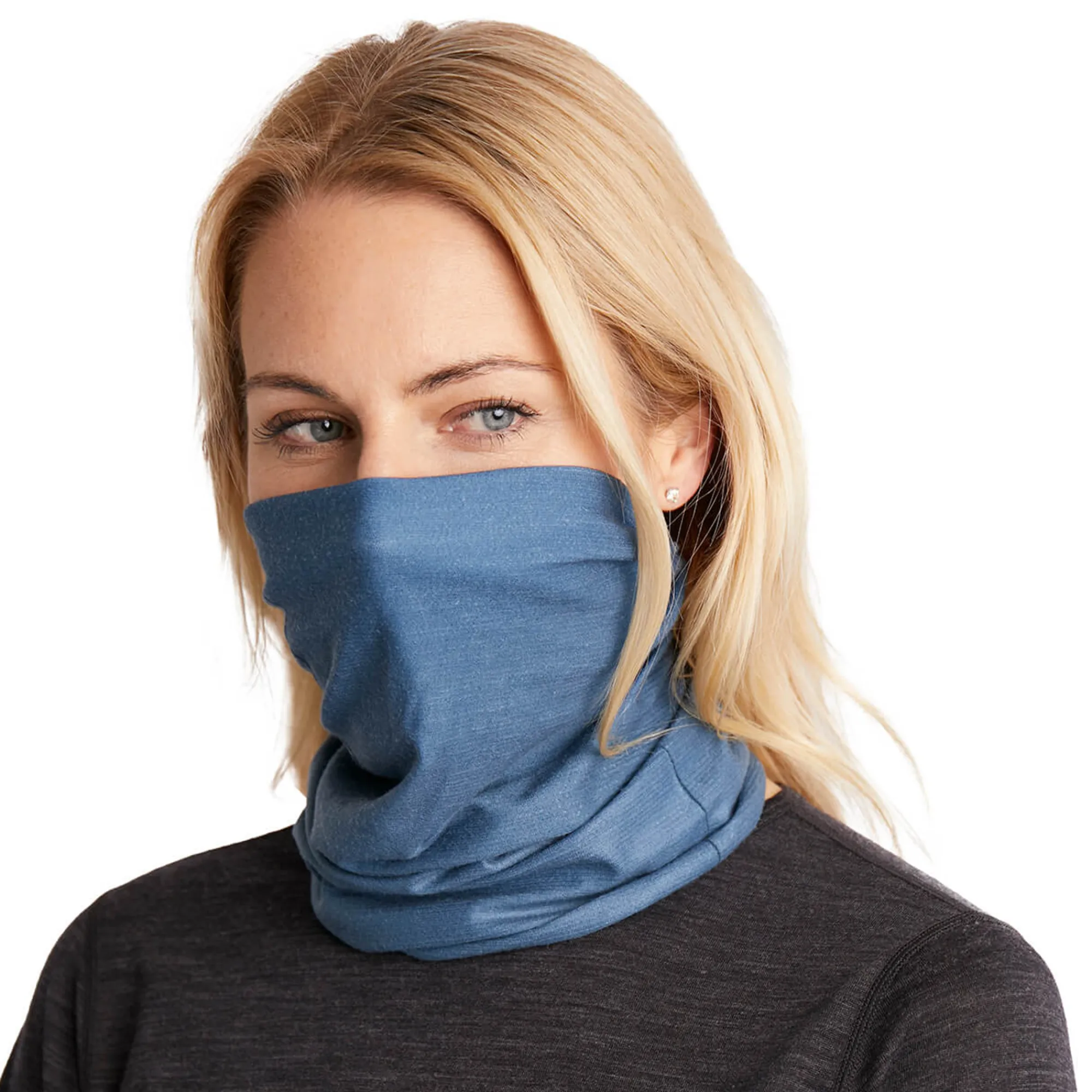 Men Rohan Buff Coolnet Uv Insect Shield Solid Eclipse Blue
