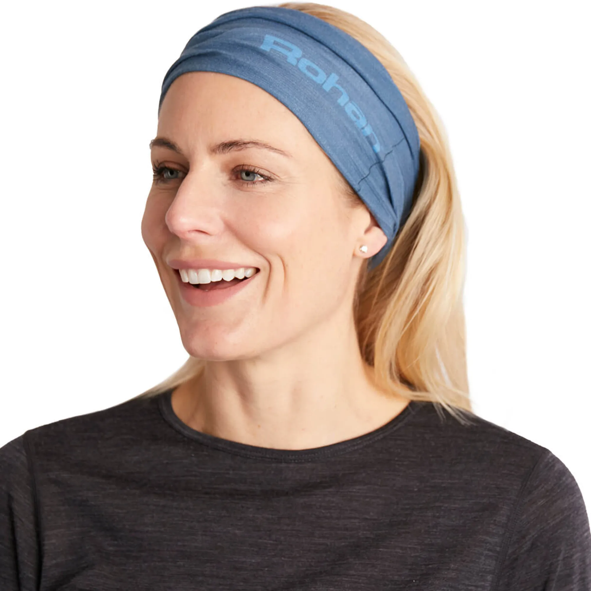 Men Rohan Buff Coolnet Uv Insect Shield Solid Eclipse Blue