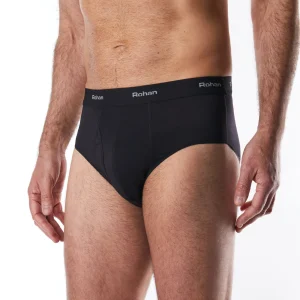Men Rohan Men'S Aether Briefs With Fly Opening Black