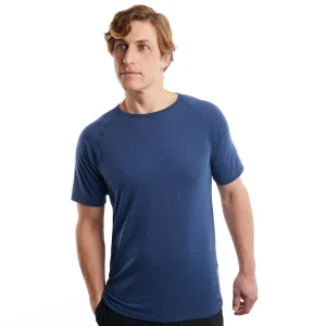 Men Rohan Men'S Aether Short Sleeve T Peninsula Blue