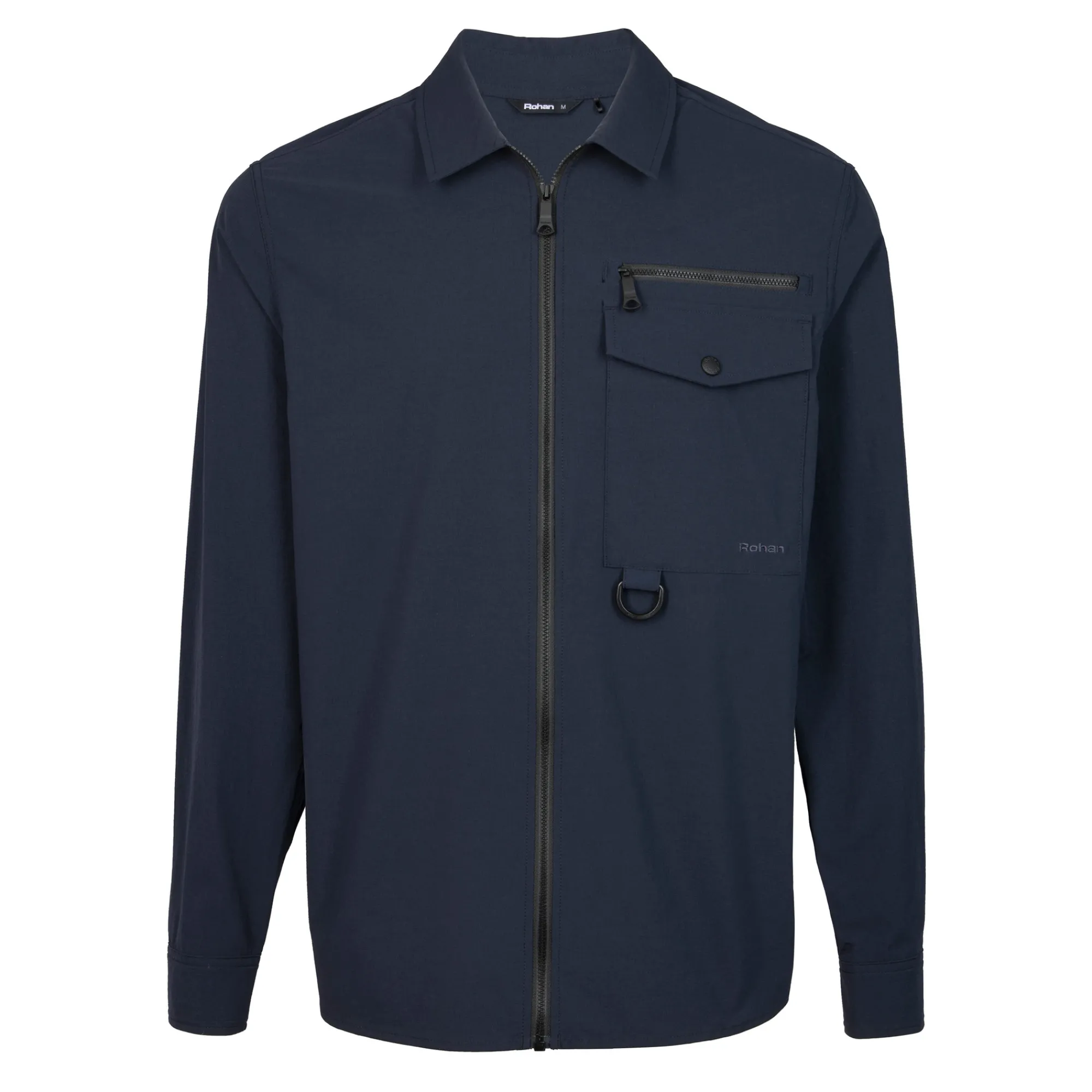 Men Rohan Men'S Arris Long Sleeve Overshirt True Navy