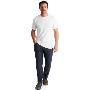 Men Rohan Men'S Basis Short Sleeve T White