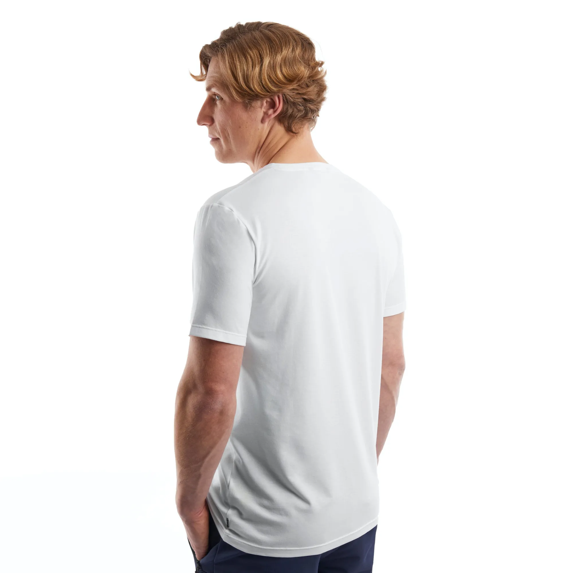 Men Rohan Men'S Basis Short Sleeve T White