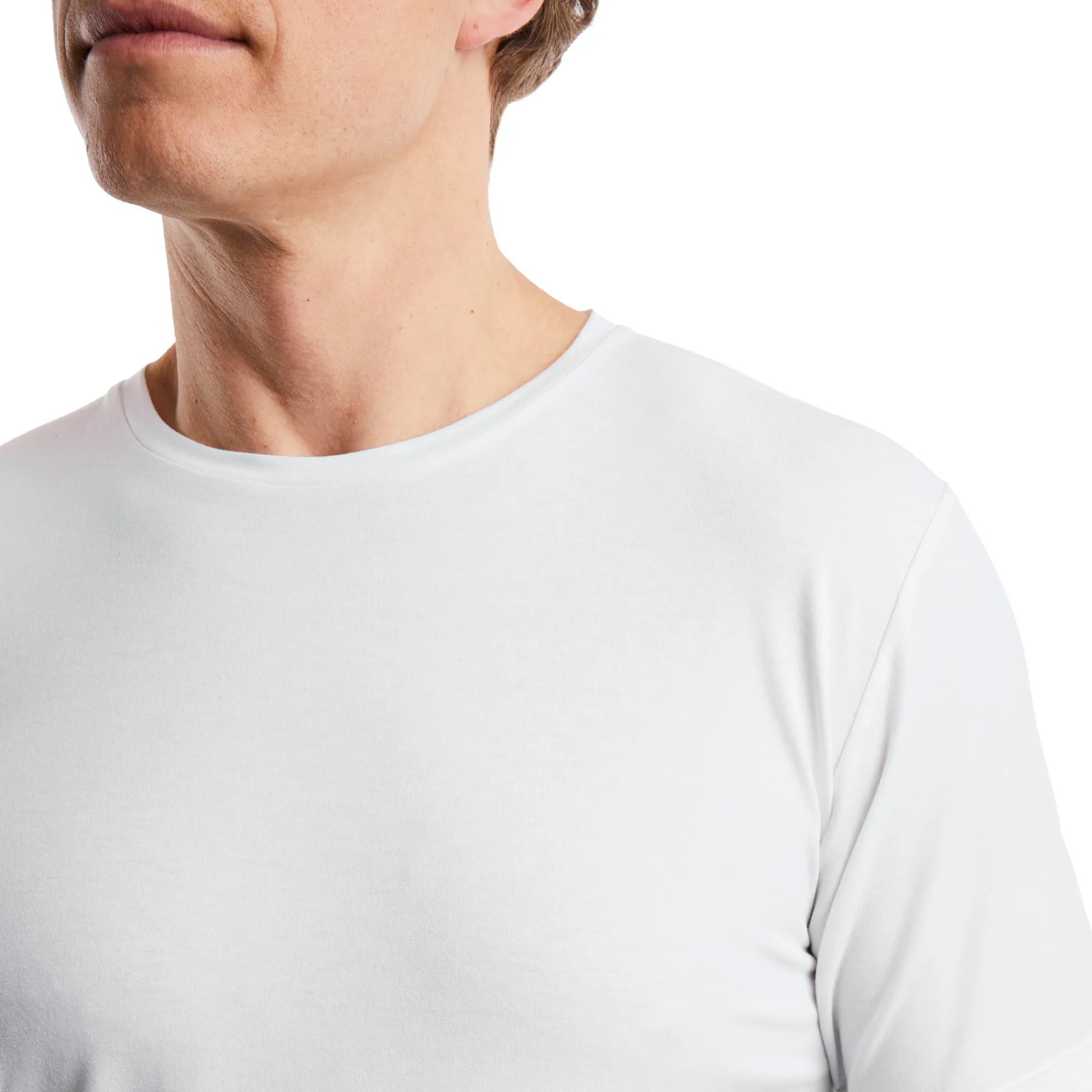Men Rohan Men'S Basis Short Sleeve T White