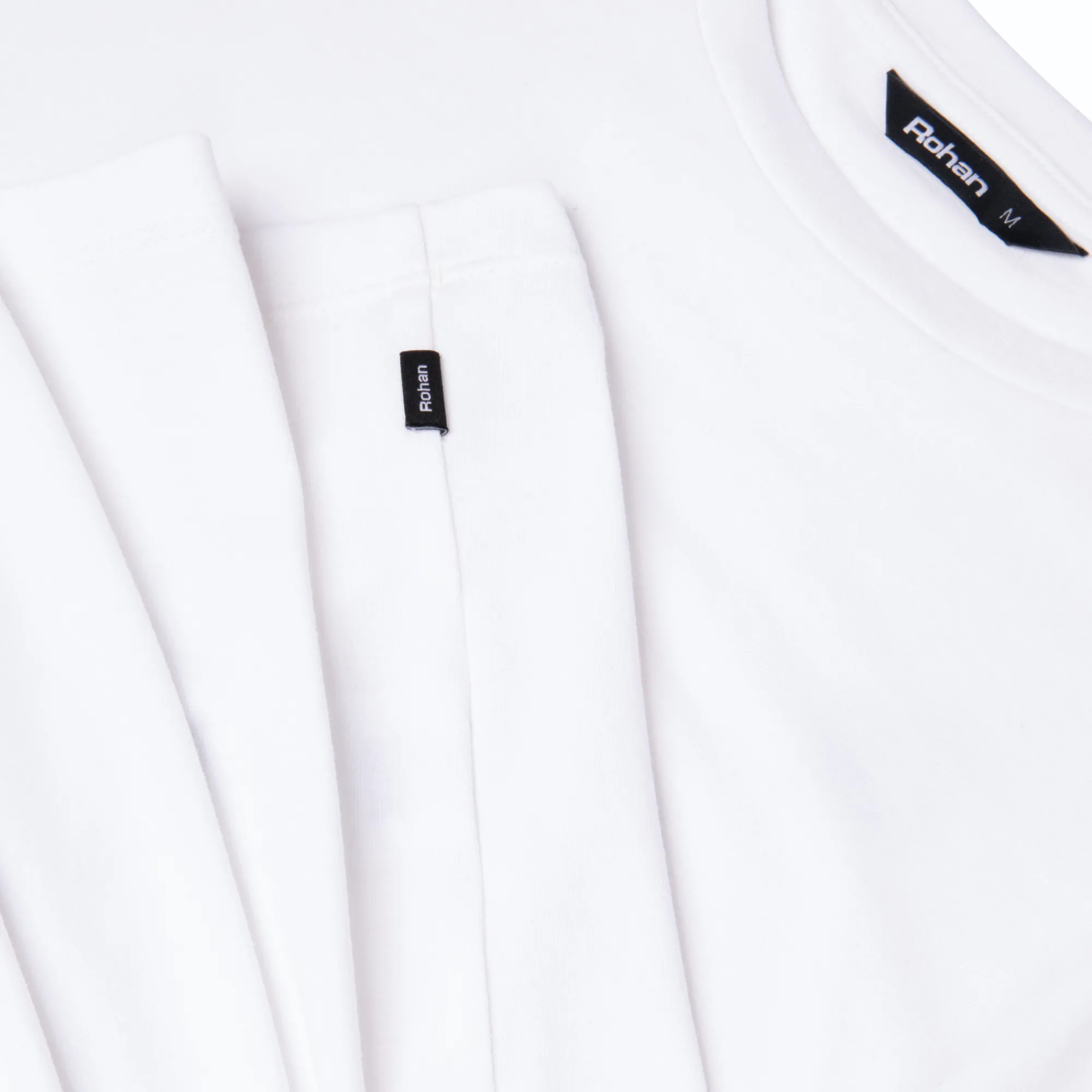 Men Rohan Men'S Basis Short Sleeve T White