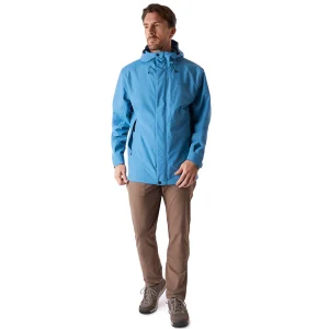 Men Rohan Men'S Brecon Waterproof Jacket Island Blue
