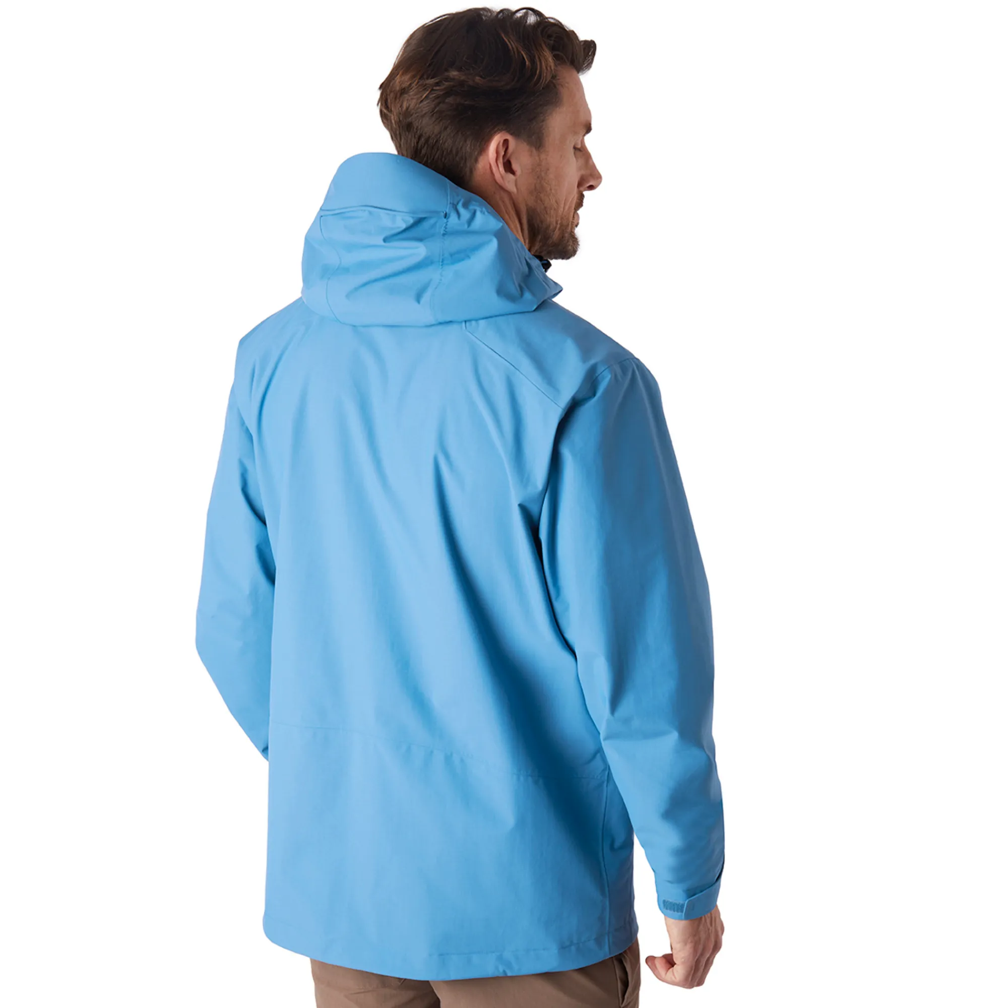 Men Rohan Men'S Brecon Waterproof Jacket Island Blue