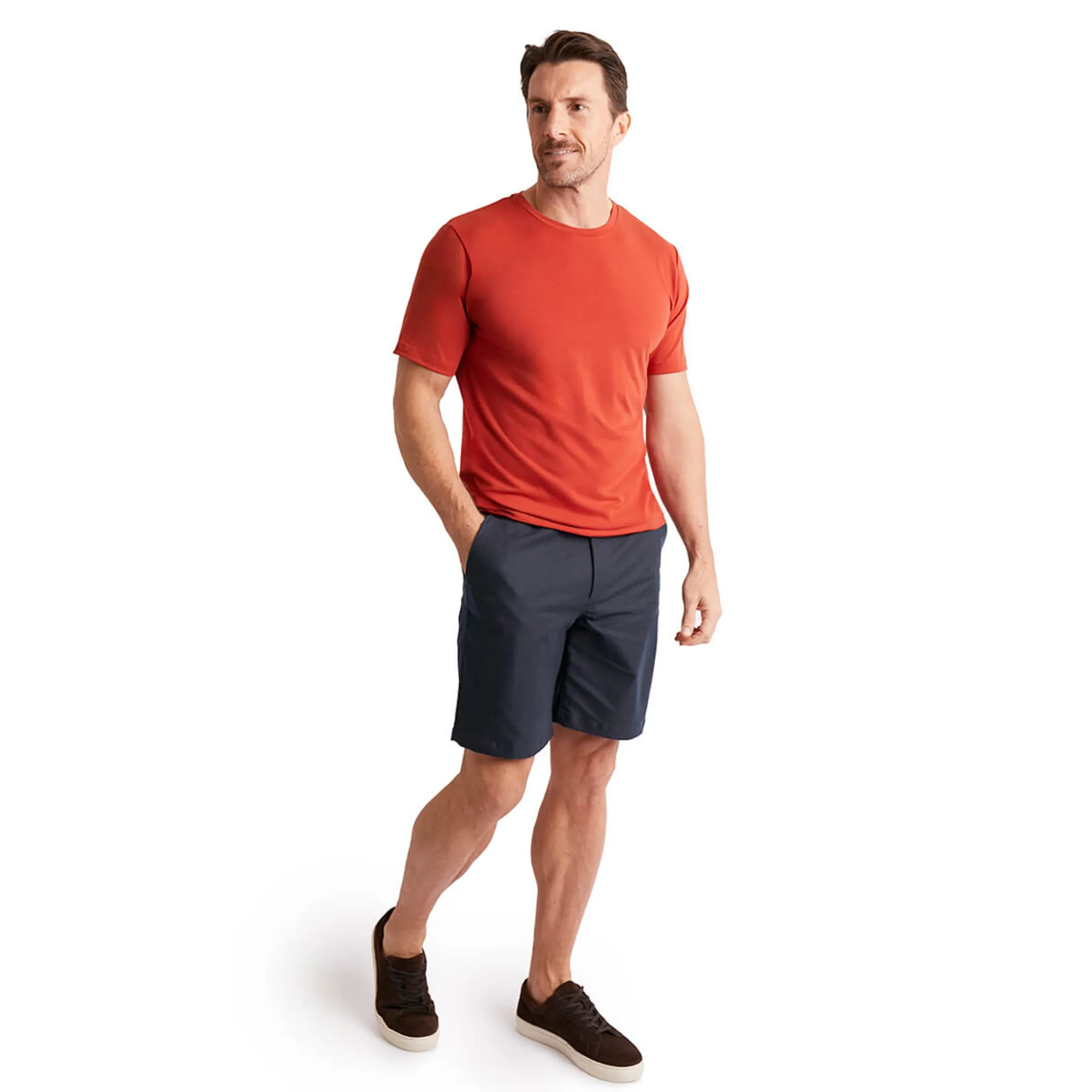 Men Rohan Men'S District Chino Shorts True Navy