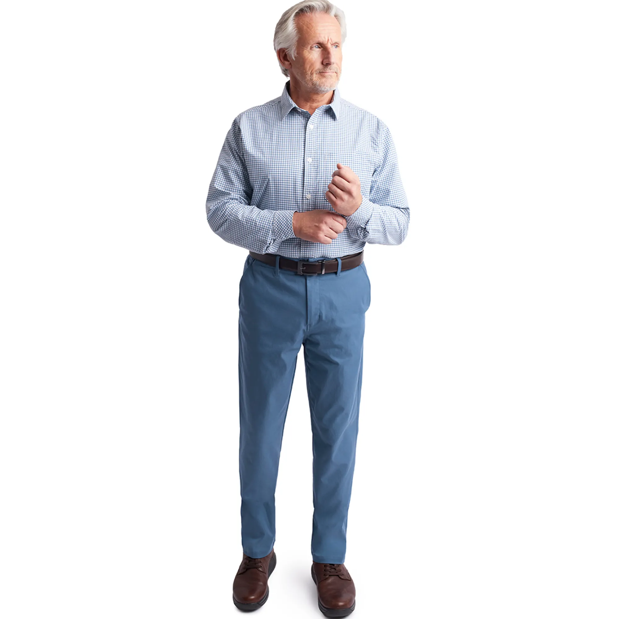 Men Rohan Men'S District Chinos Cumbria Blue
