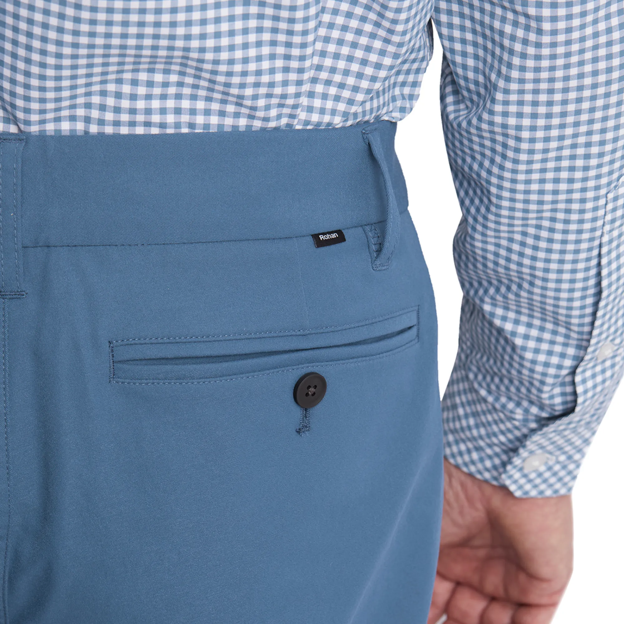 Men Rohan Men'S District Chinos Cumbria Blue