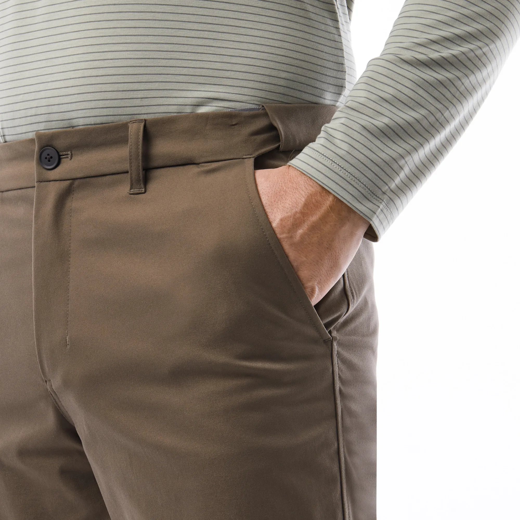 Men Rohan Men'S District Chinos Moorland Brown