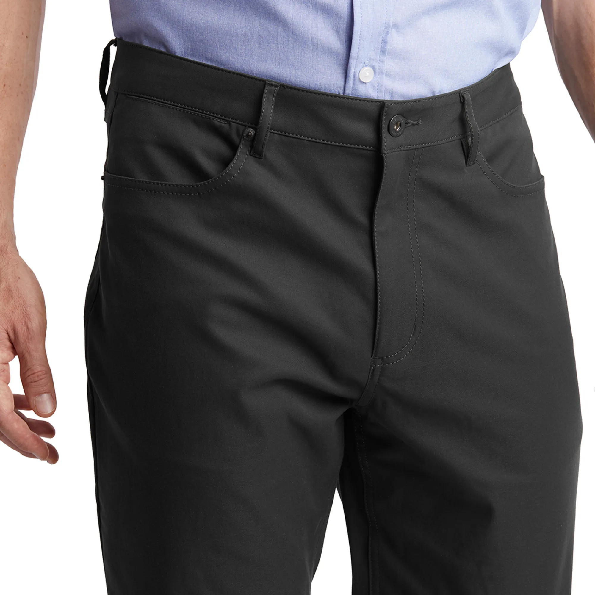 Men Rohan Men'S District Trousers Black