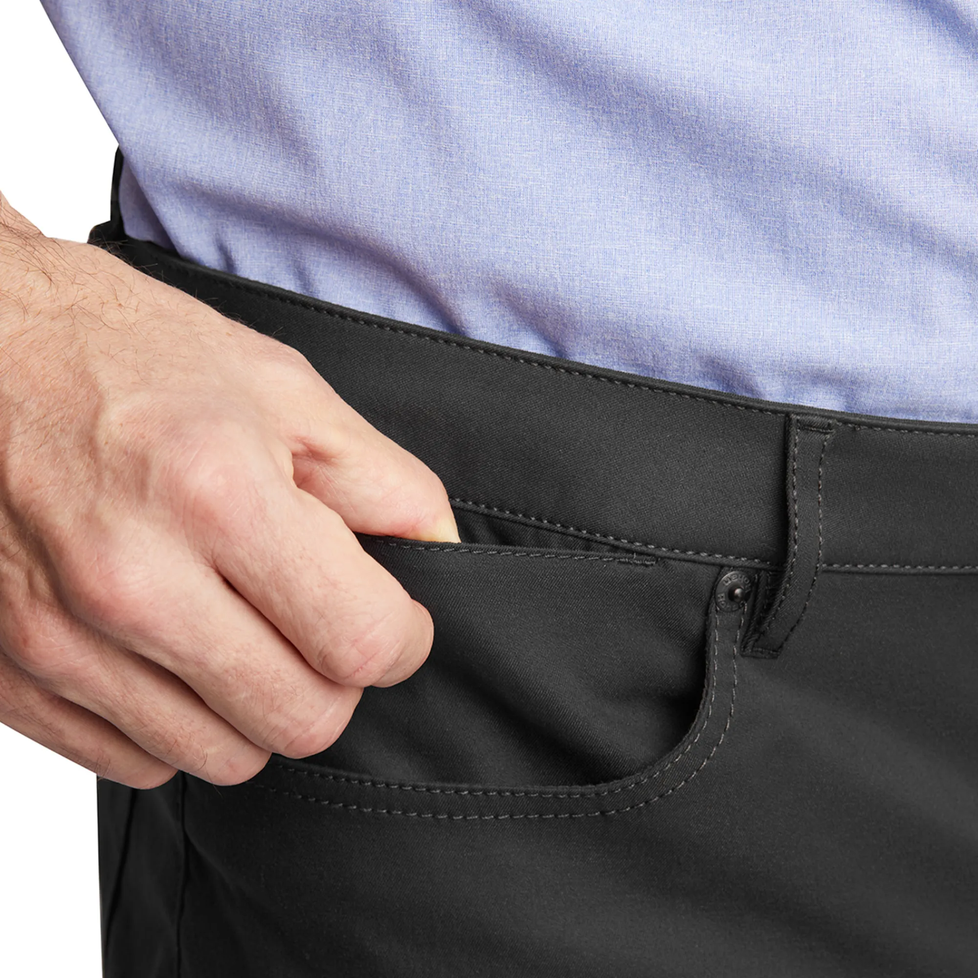 Men Rohan Men'S District Trousers Black