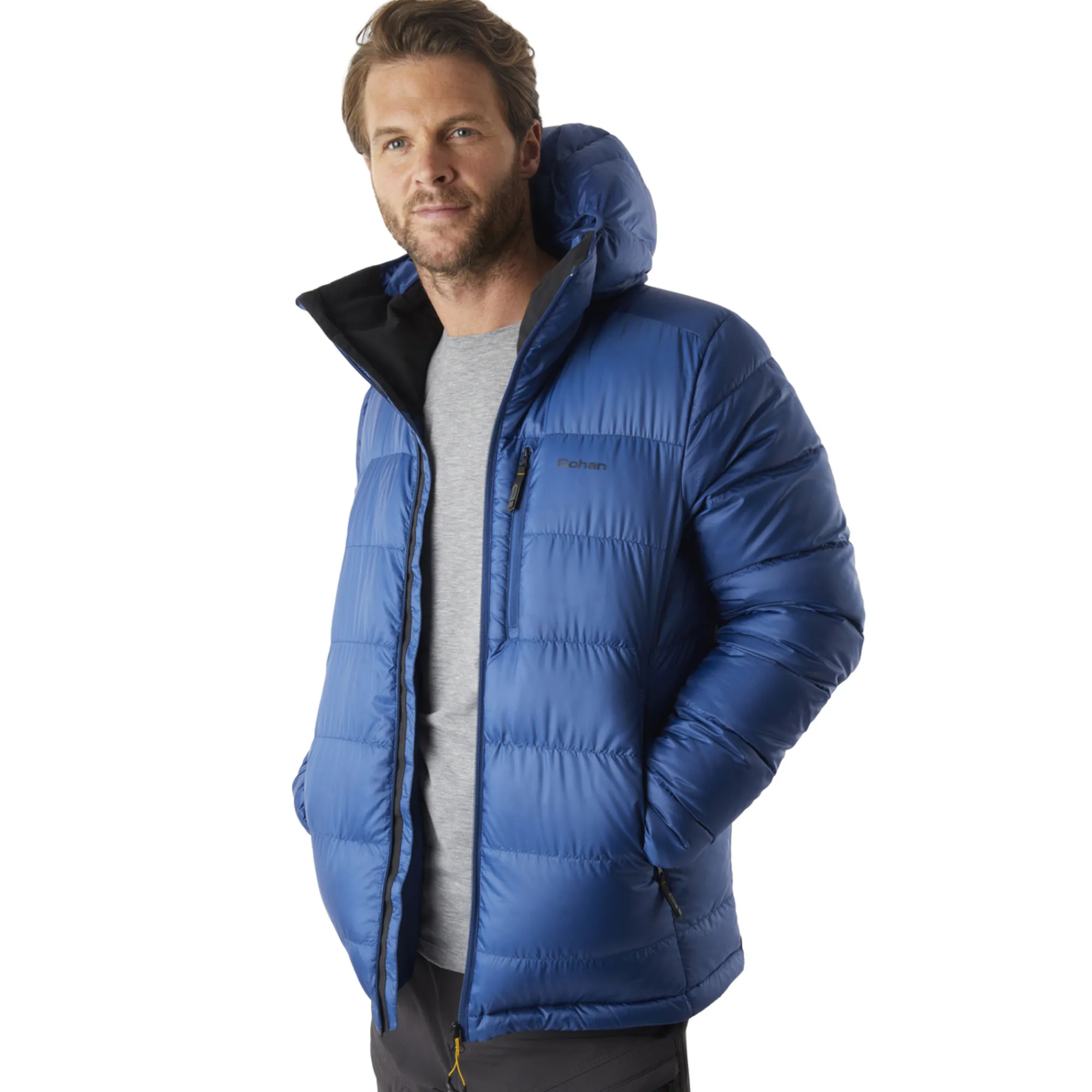 Men Rohan Men'S Eos Jacket Stratus Blue