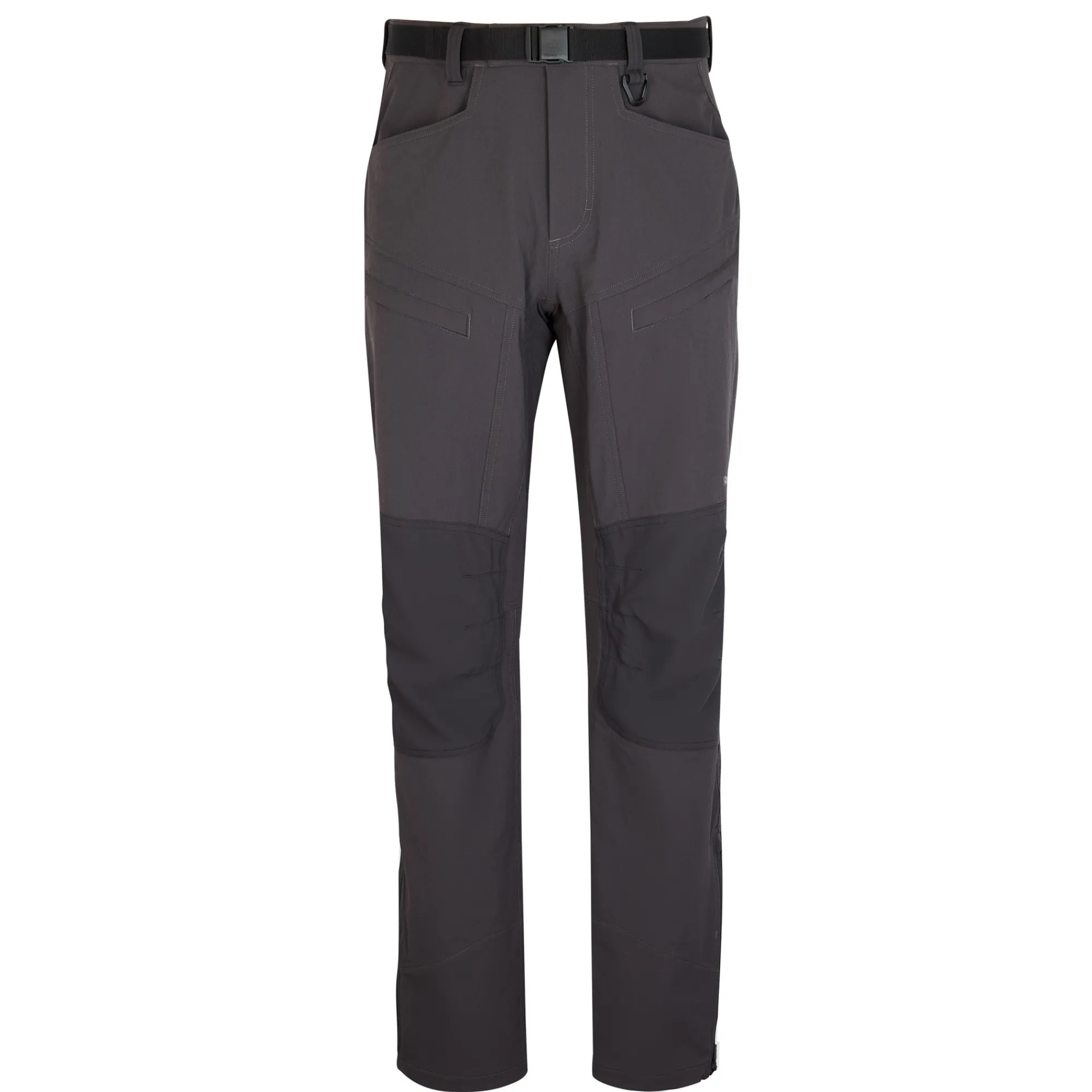 Men Rohan Men'S Fjell Trousers Carbon/Black