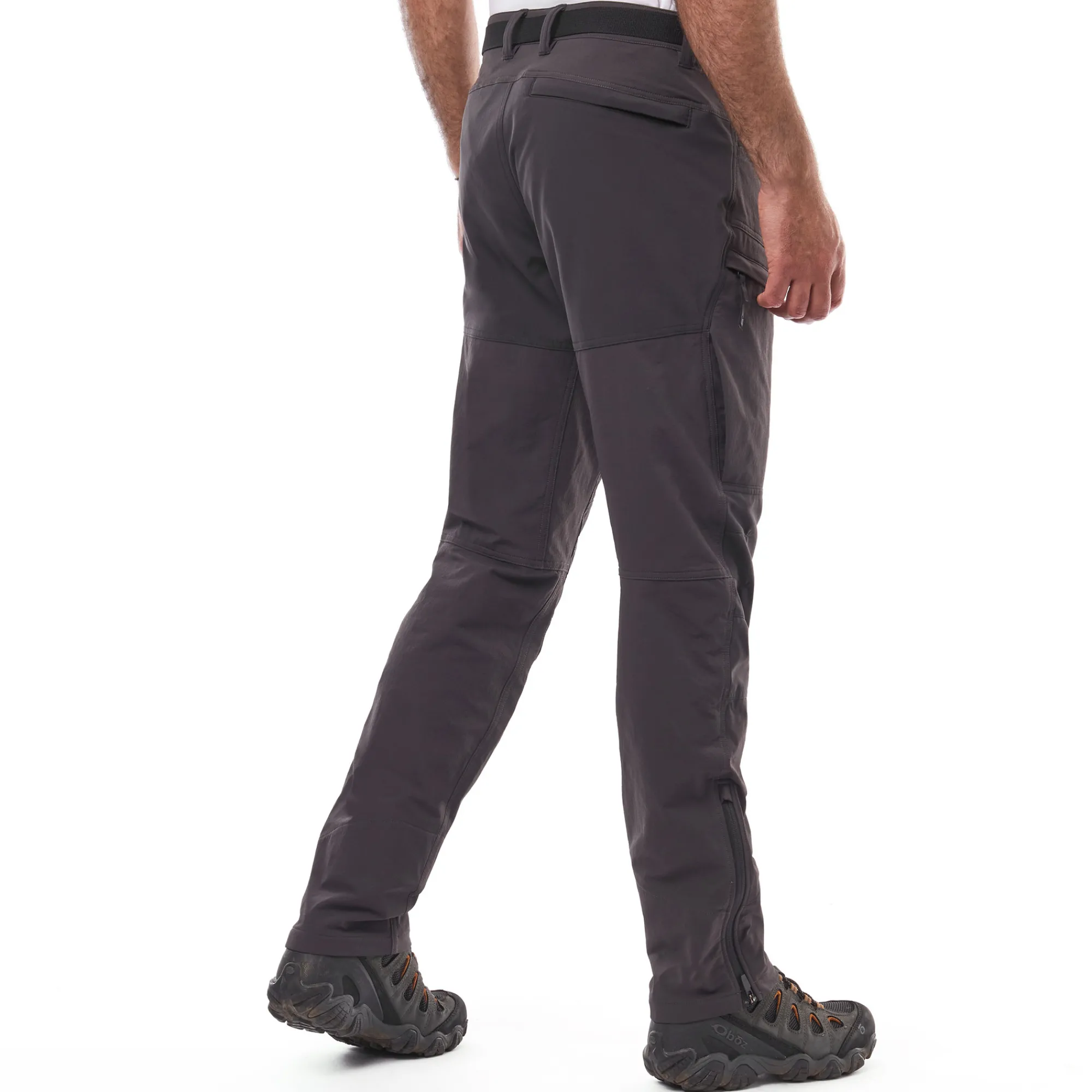 Men Rohan Men'S Fjell Trousers Carbon/Black