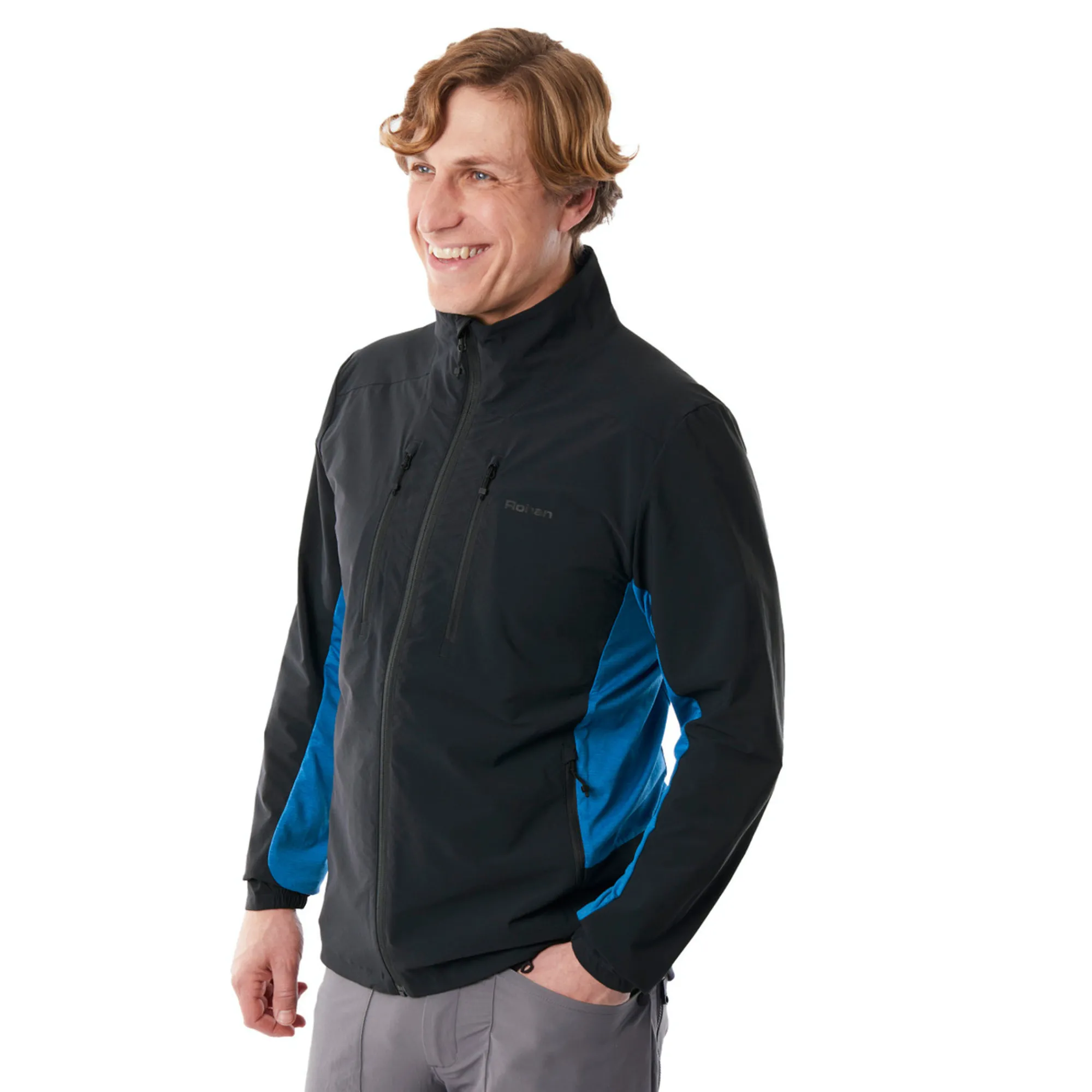 Men Rohan Men'S Fjell Vapour Jacket True Navy/Electric Blue