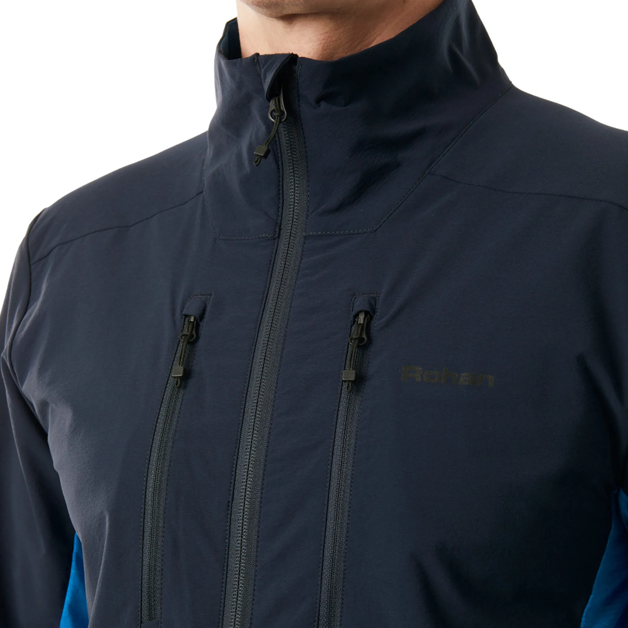 Men Rohan Men'S Fjell Vapour Jacket True Navy/Electric Blue