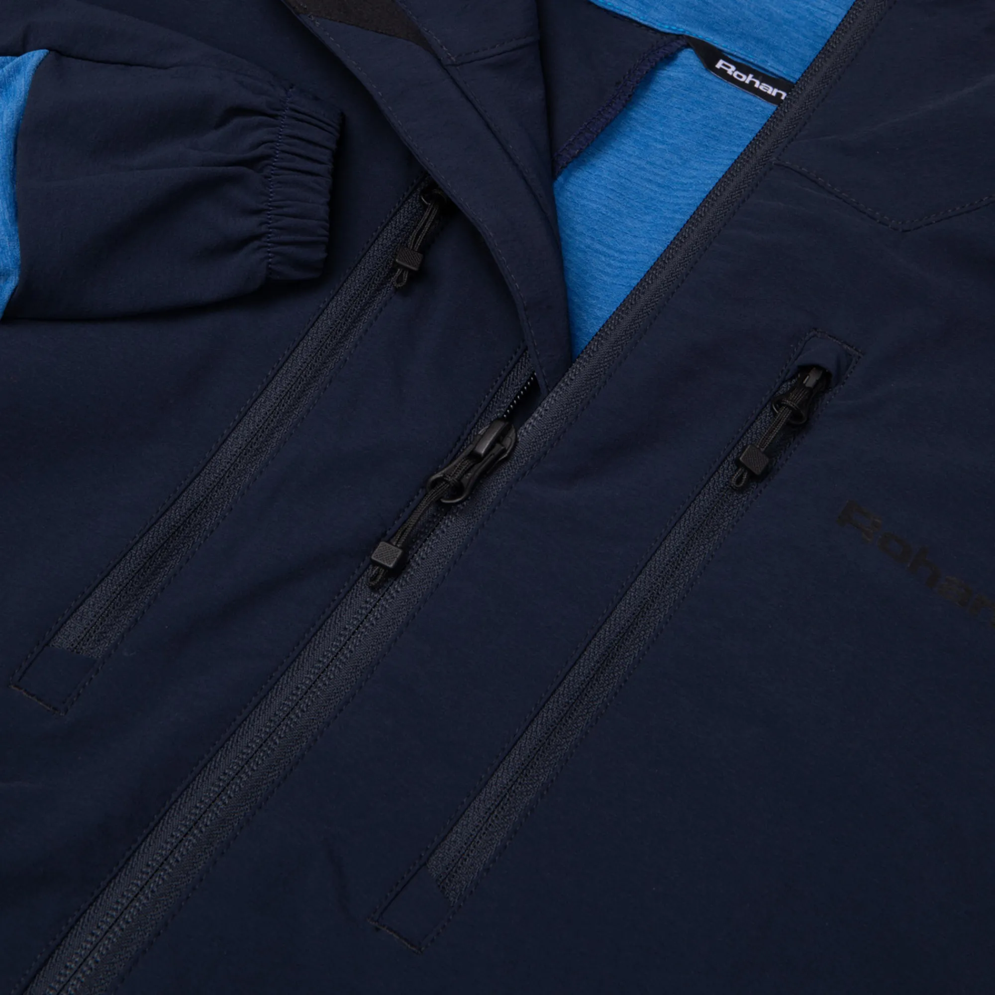 Men Rohan Men'S Fjell Vapour Jacket True Navy/Electric Blue