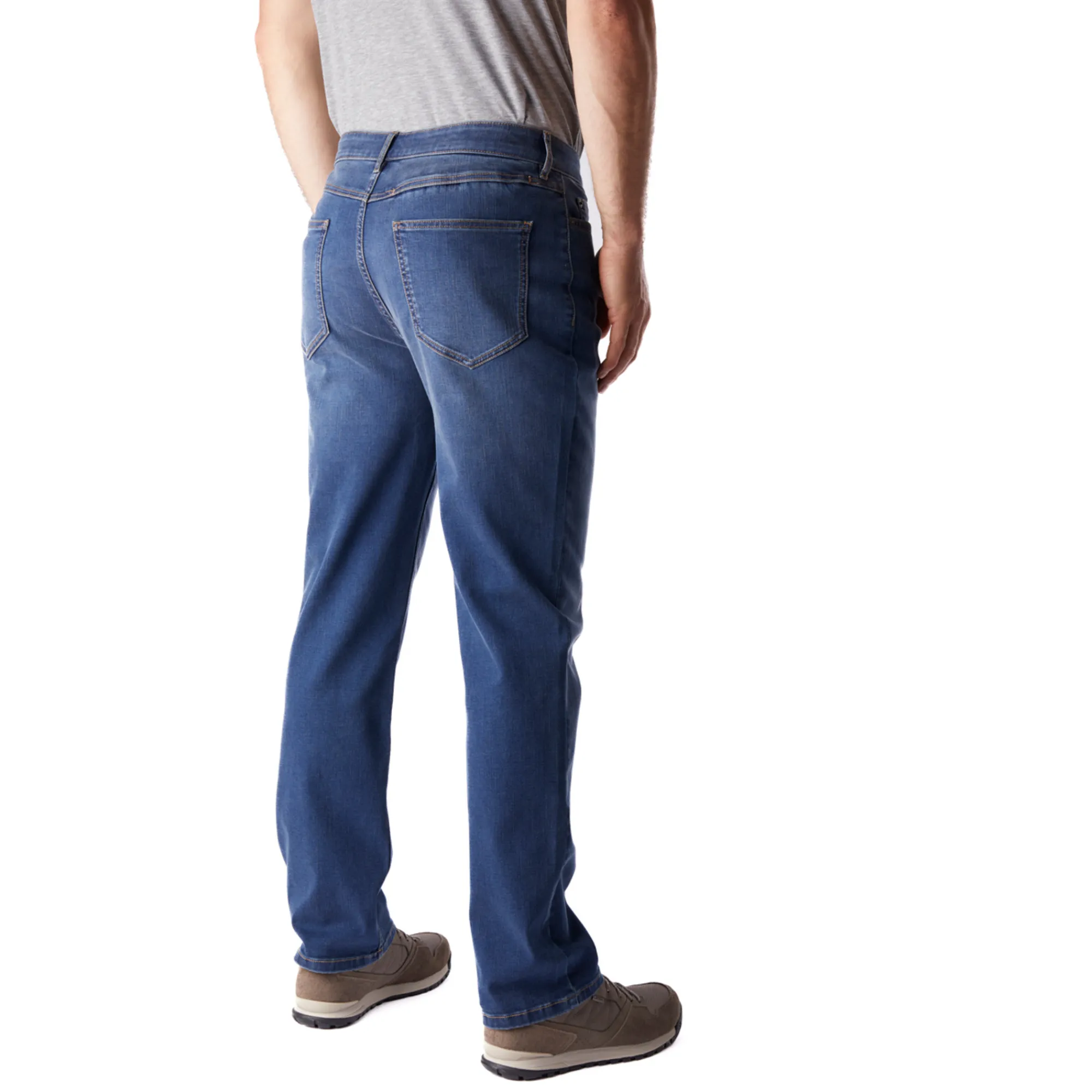 Men Rohan Men'S Flex Classic Fit Jeans Mid Denim