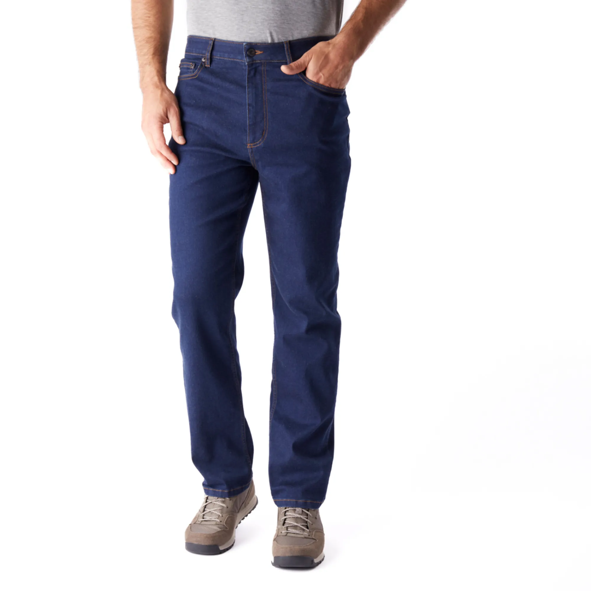Men Rohan Men'S Flex Classic Fit Jeans Dark Denim
