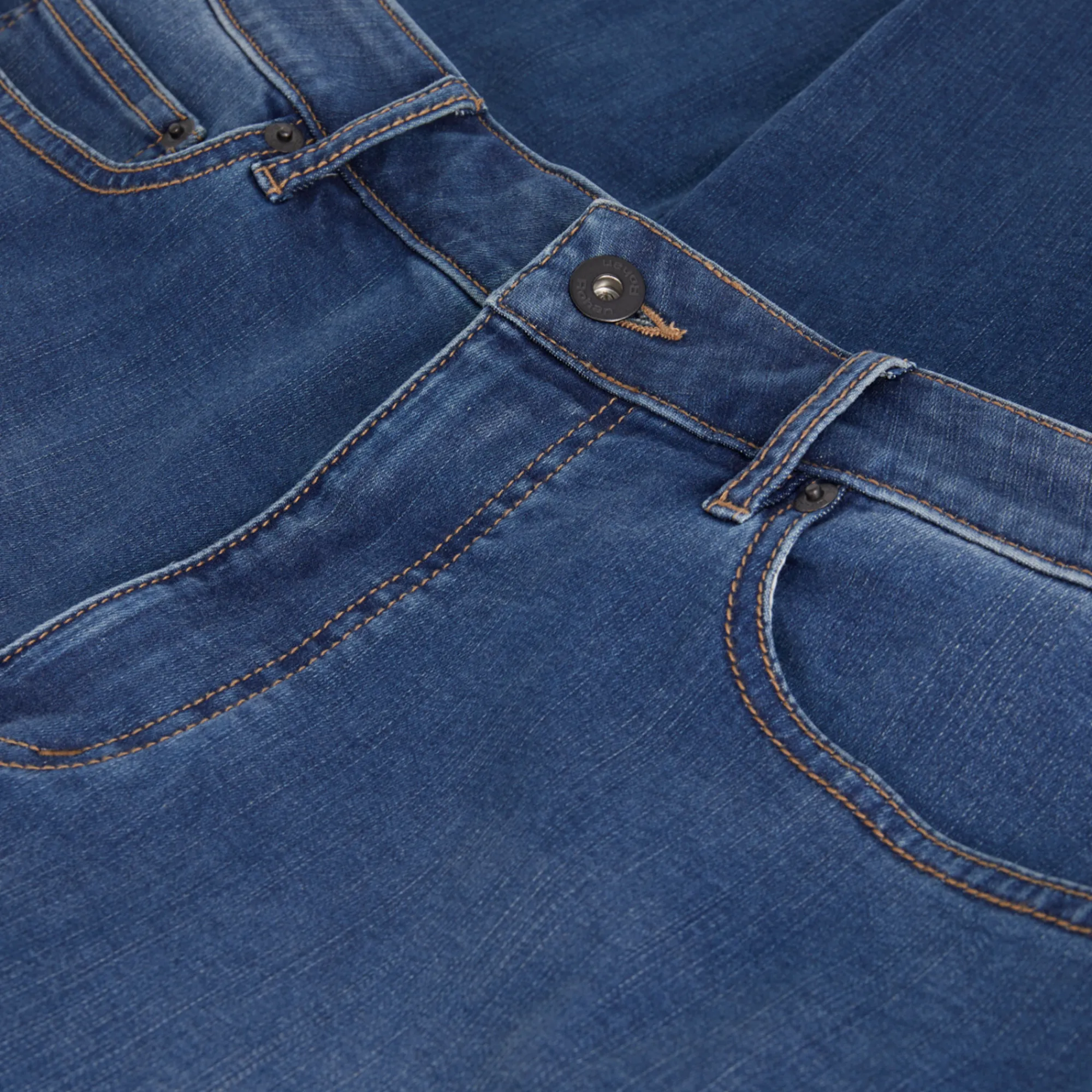 Men Rohan Men'S Flex Classic Fit Jeans Mid Denim