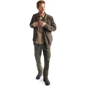 Men Rohan Men'S Frontier Jacket Dark Olive Brown