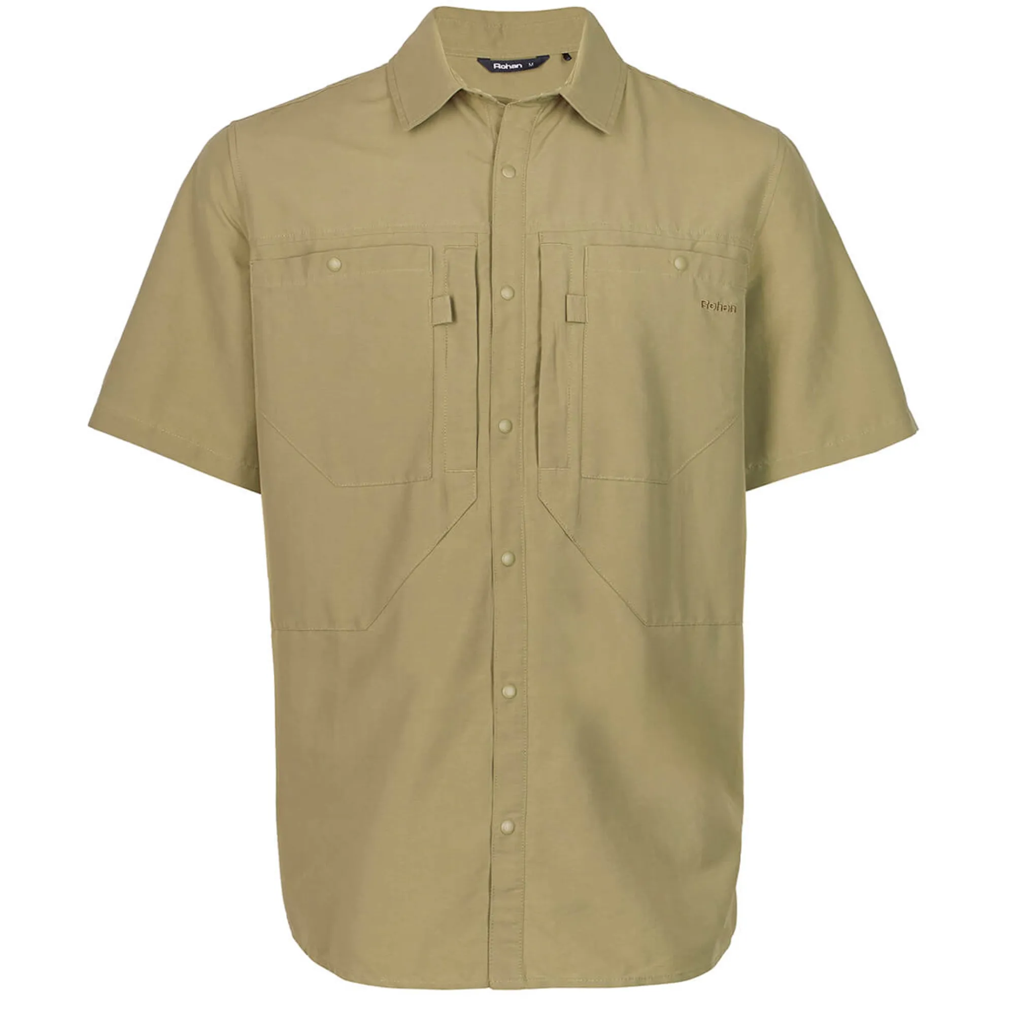 Men Rohan Men'S Frontier Short Sleeve Shirt Umber Green