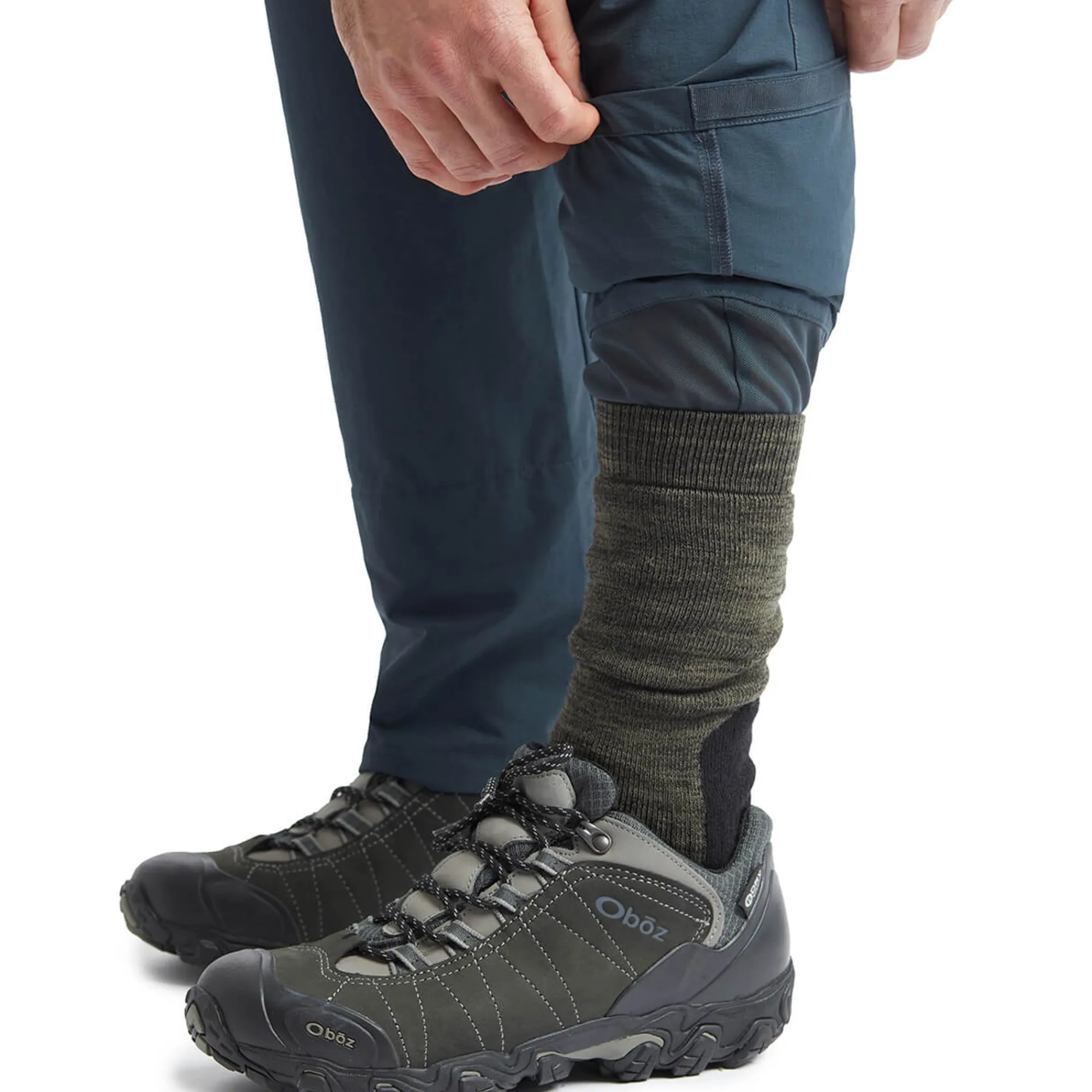 Men Rohan Men'S Frontier Trousers Storm Blue