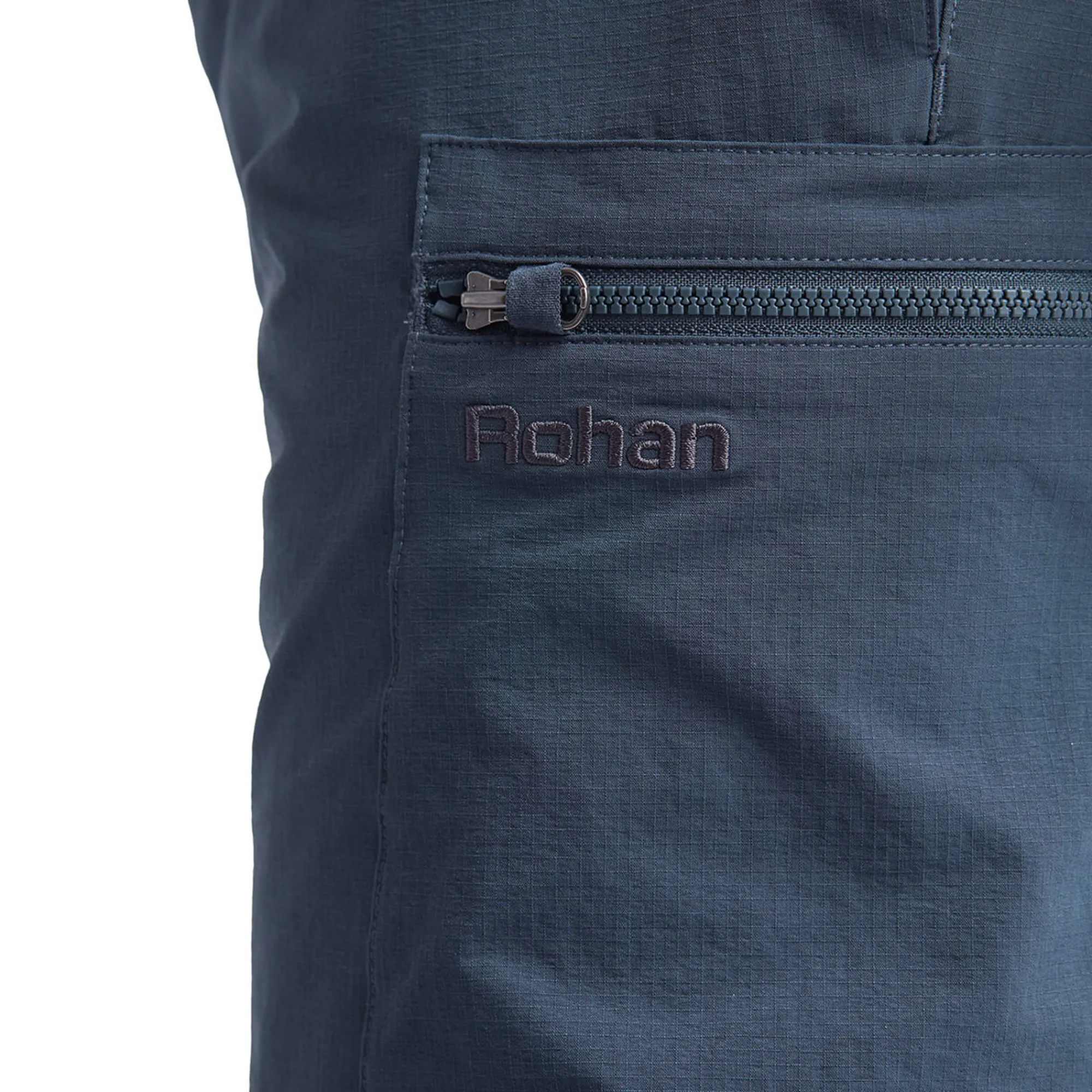 Men Rohan Men'S Frontier Trousers Storm Blue