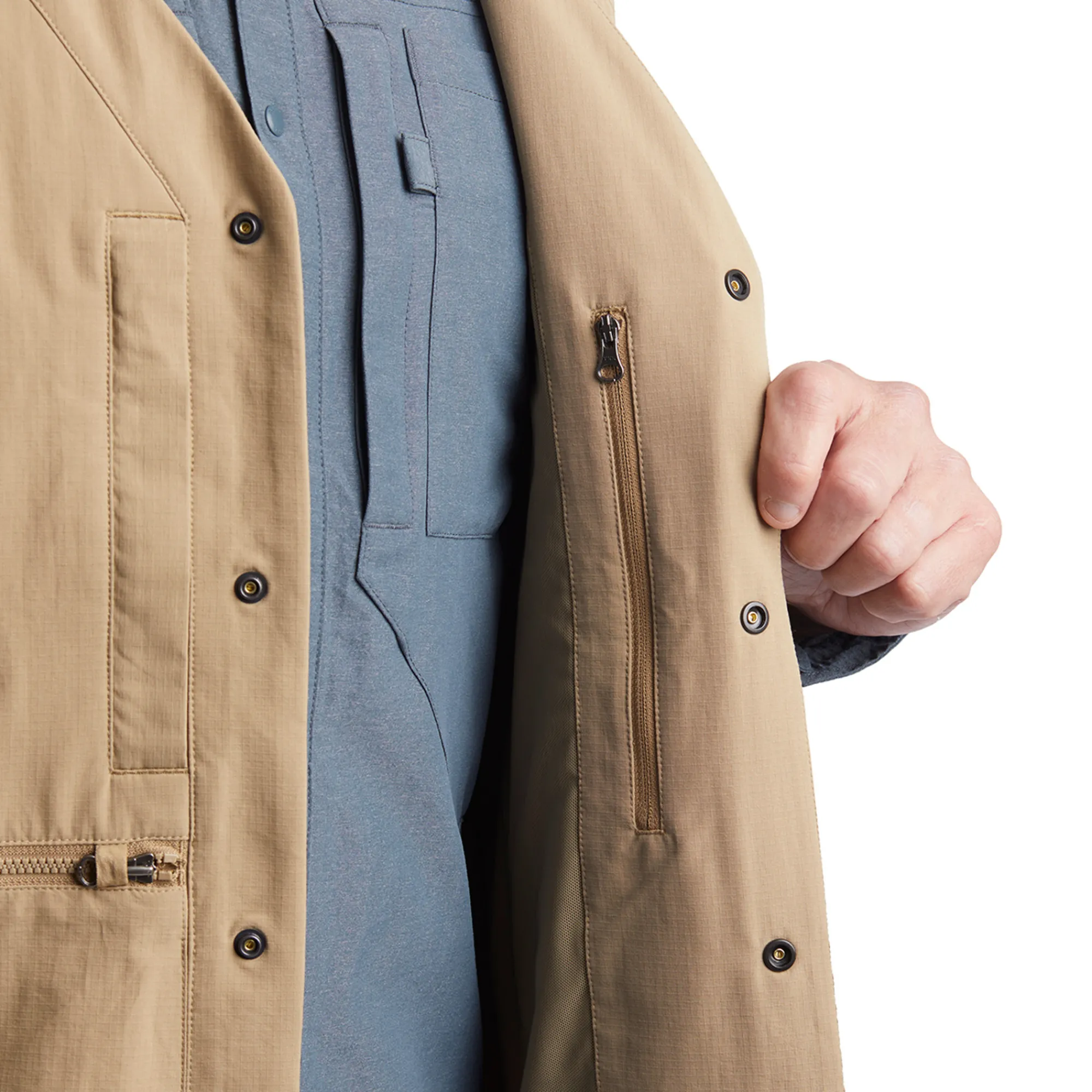 Men Rohan Men'S Frontier Vest Stone