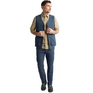 Men Rohan Men'S Frontier Vest Storm Blue