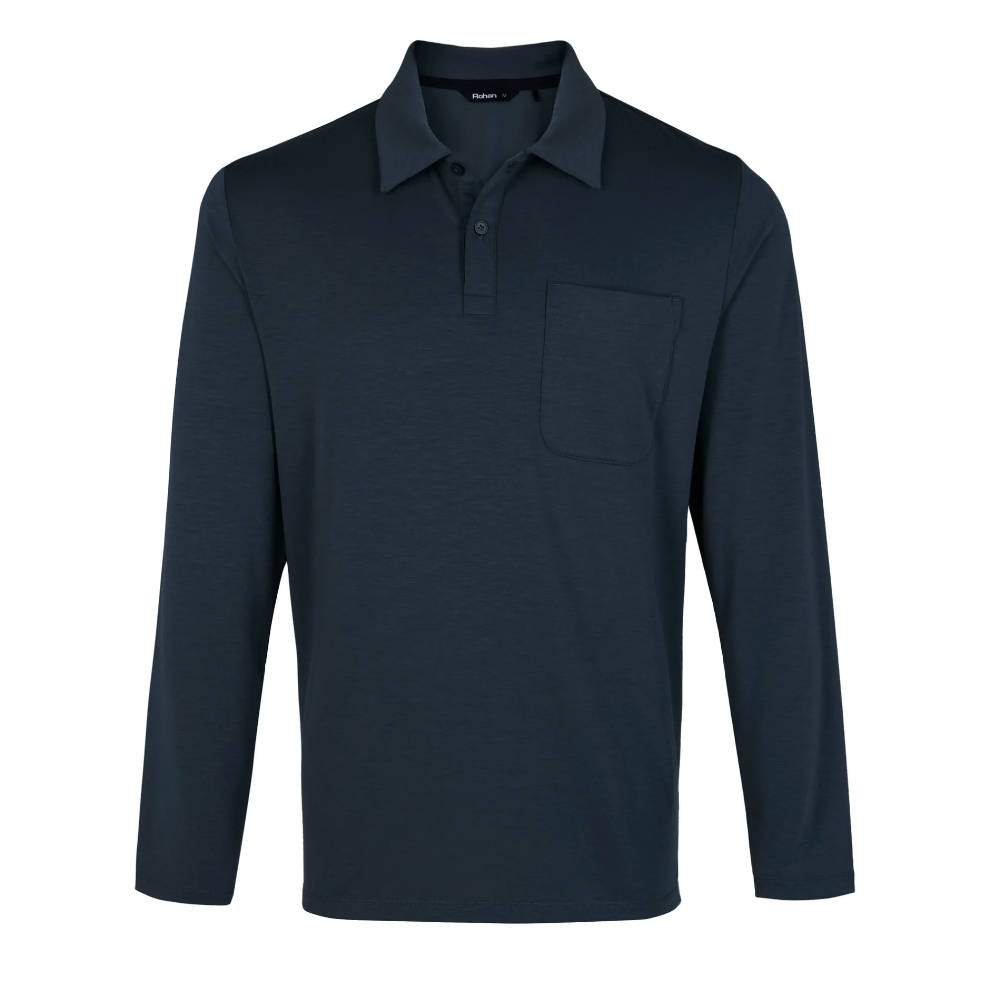 Men Rohan Men'S Global Long Sleeve Polo True Navy