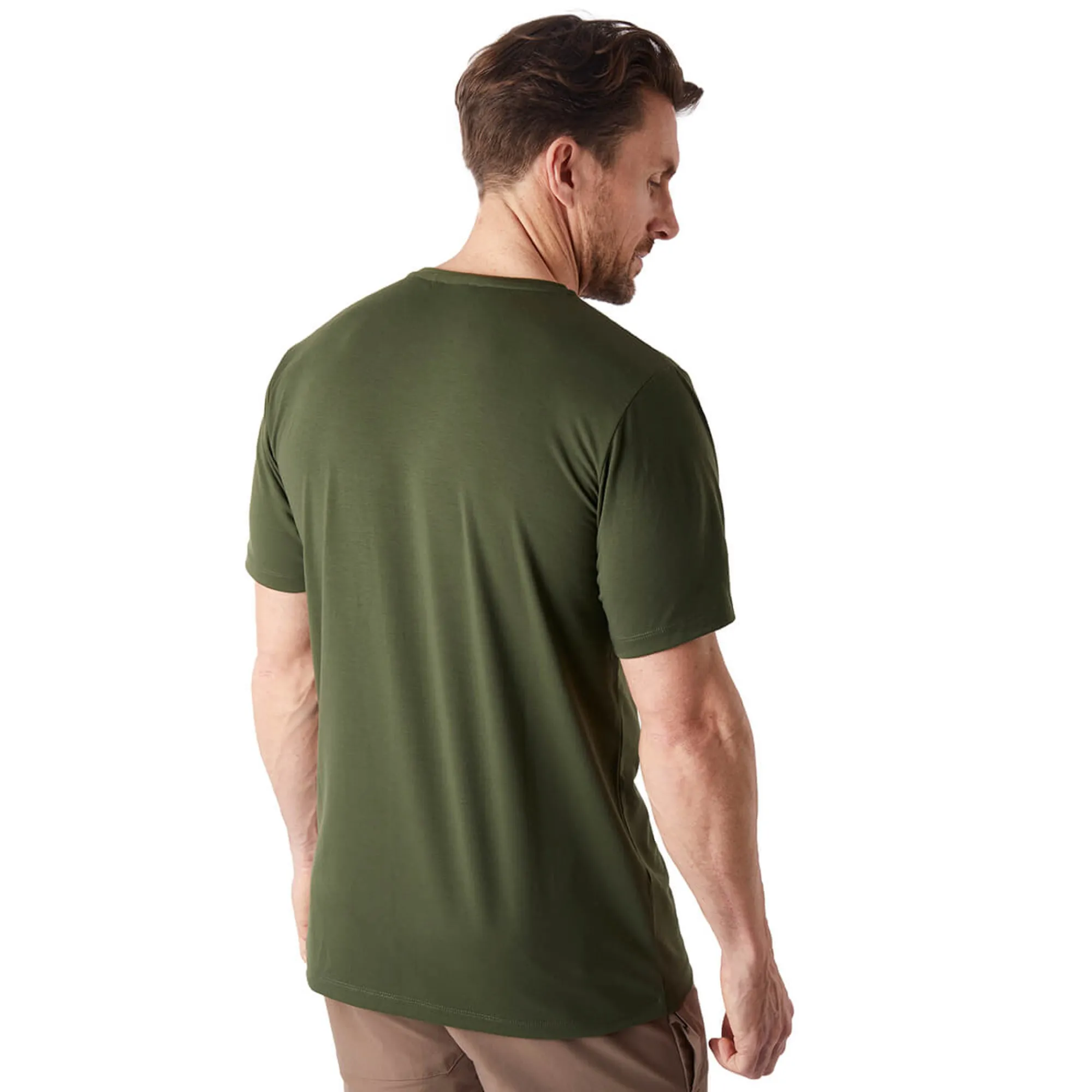 Men Rohan Men'S Global Short Sleeve T-Shirt Conifer Green