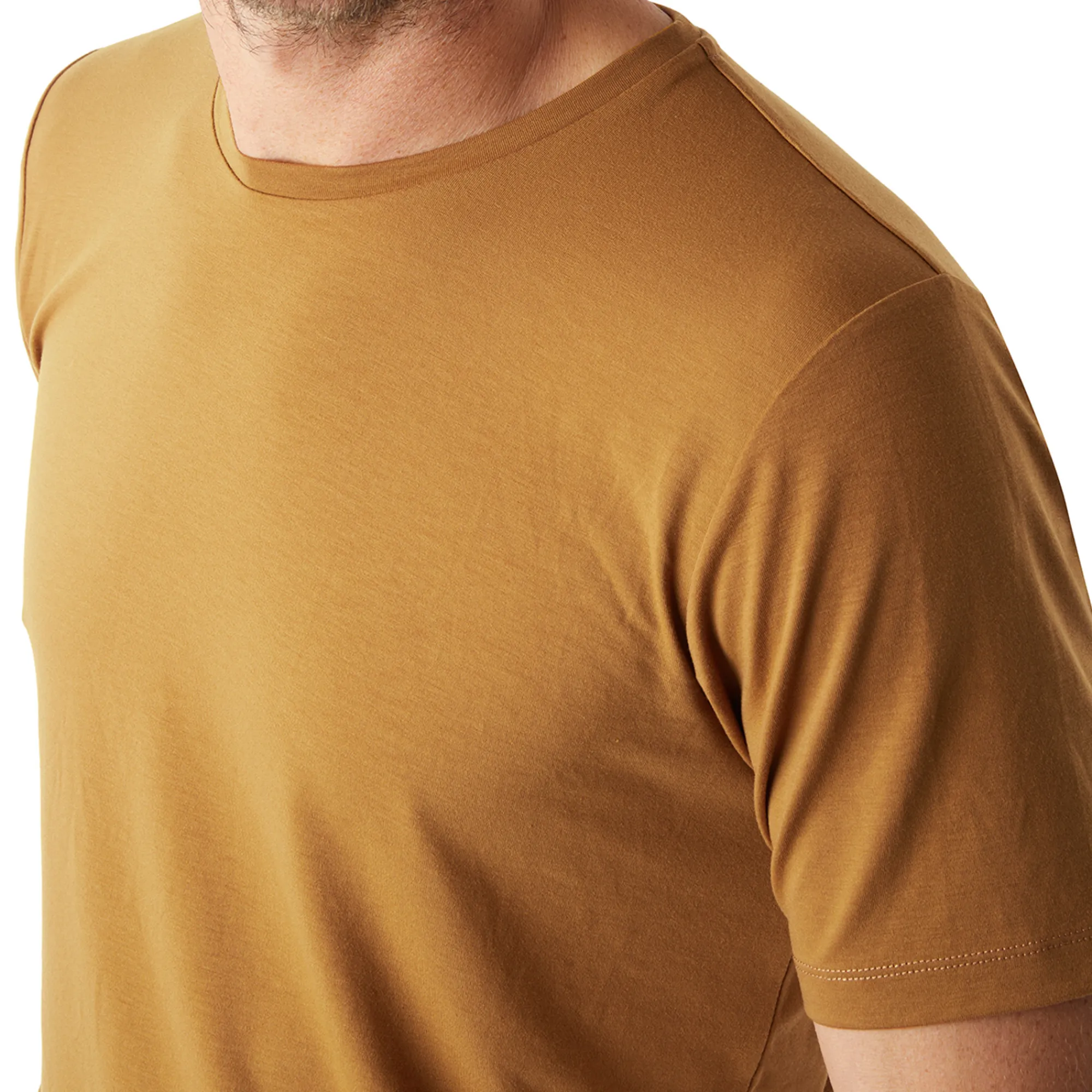 Men Rohan Men'S Global Short Sleeve T Desert Ochre