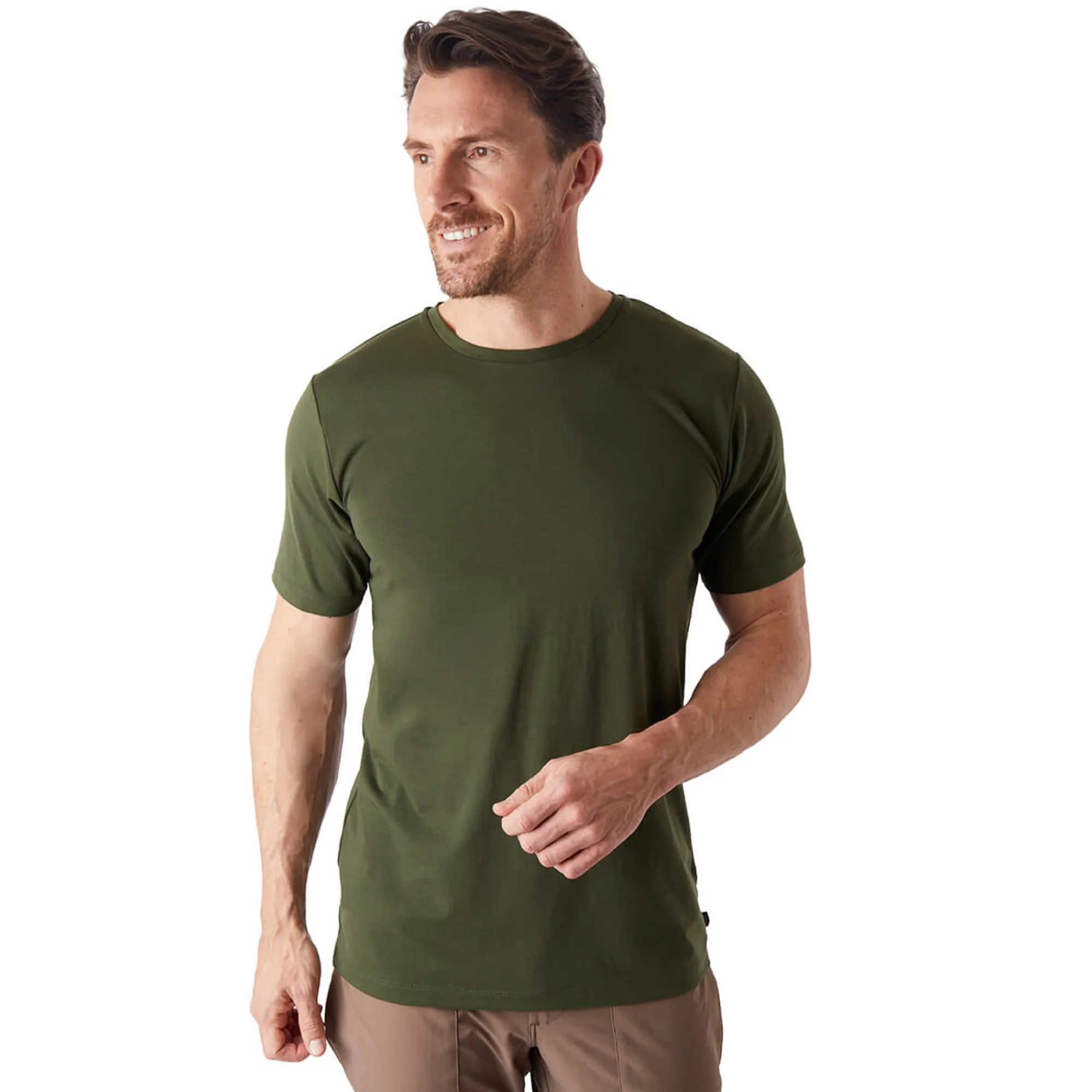 Men Rohan Men'S Global Short Sleeve T-Shirt Conifer Green