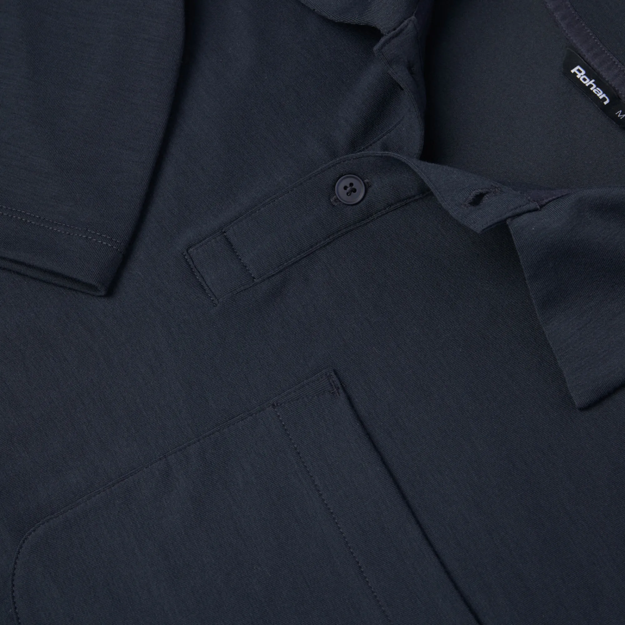 Men Rohan Men'S Global Short Sleeve Polo True Navy