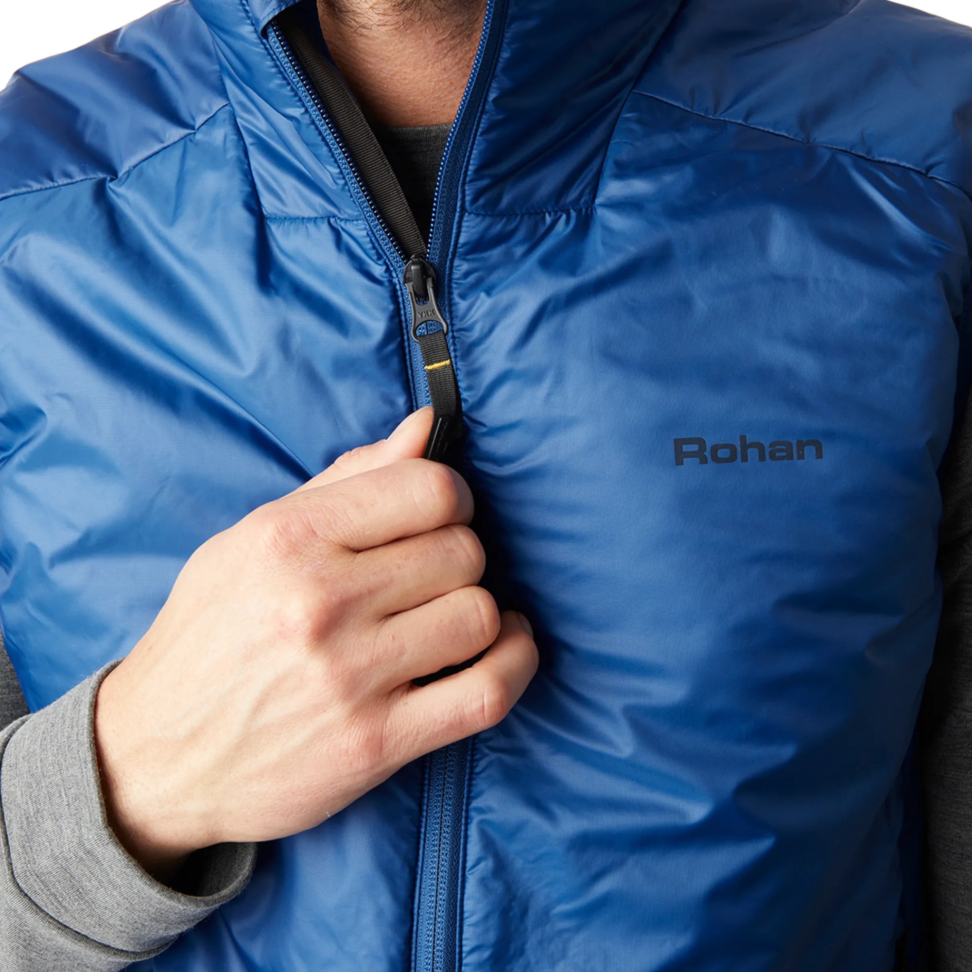 Men Rohan Men'S Helios Vest Stratus Blue