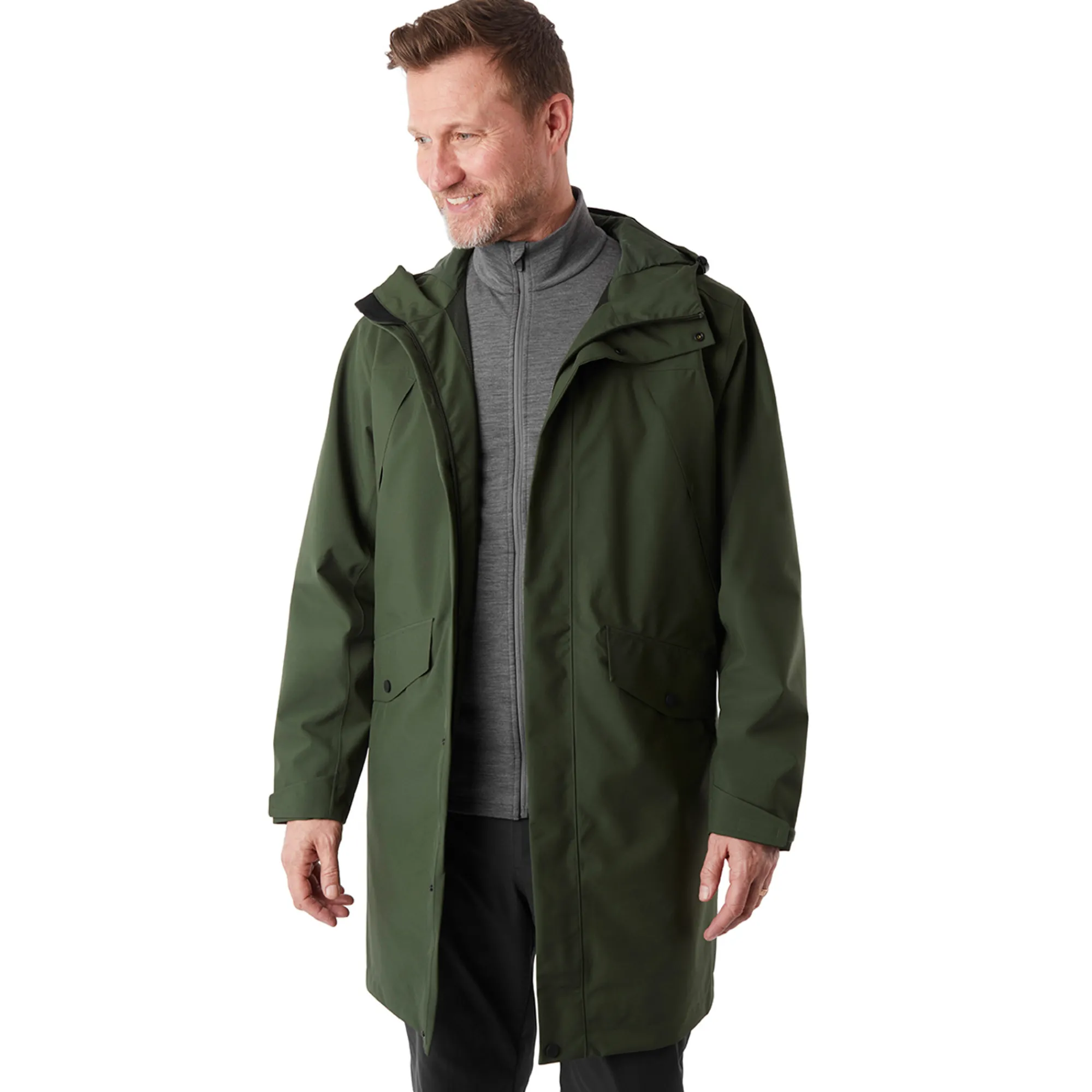 Men Rohan Men'S Kendal Waterproof Jacket Conifer Green