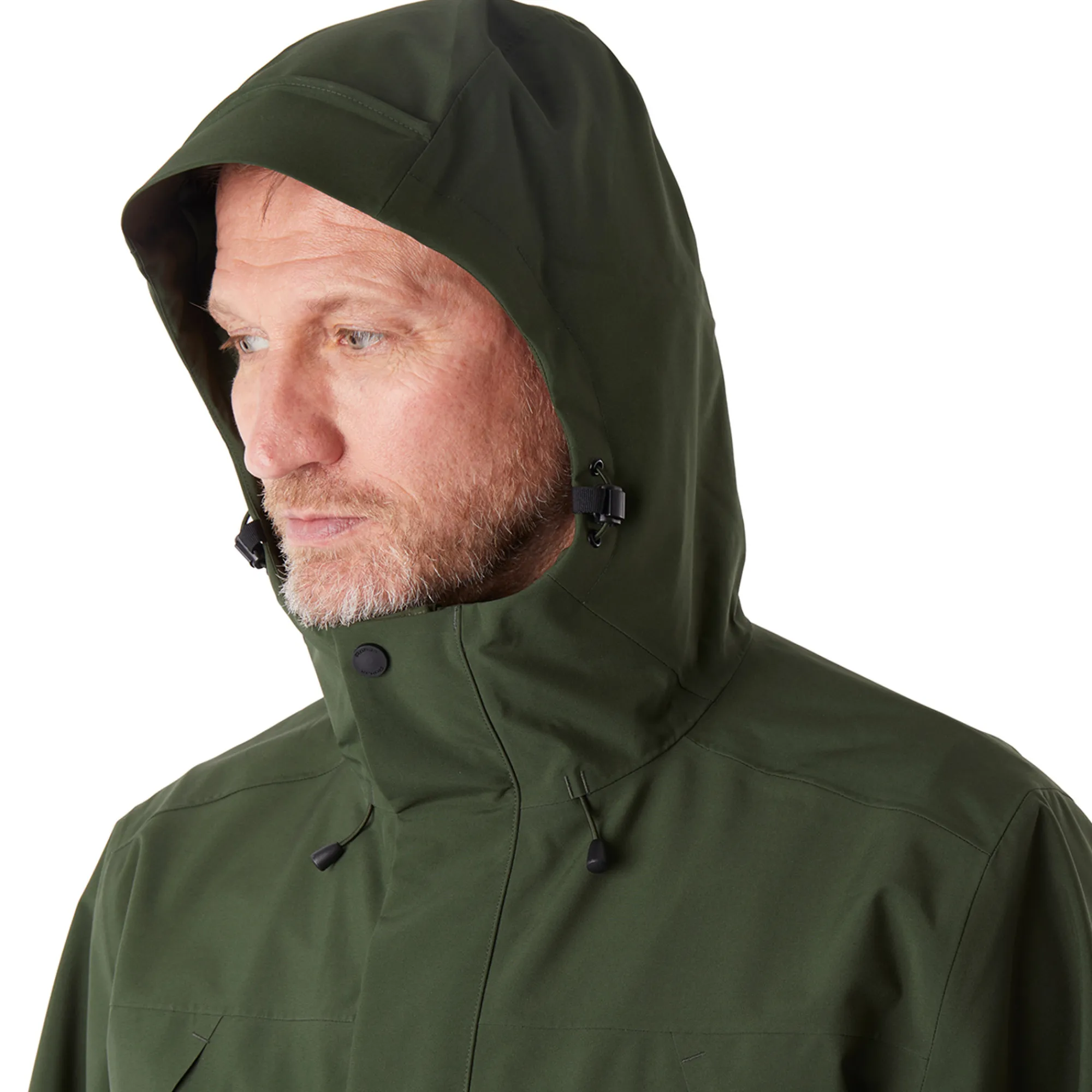 Men Rohan Men'S Kendal Waterproof Jacket Conifer Green