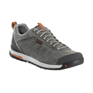 Men Rohan Men'S Oboz Bozeman Low Leather Shoes Charcoal