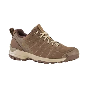 Men Rohan Men'S Oboz Sypes Low Leather B Dry Waterproof Shoes Morel Brown