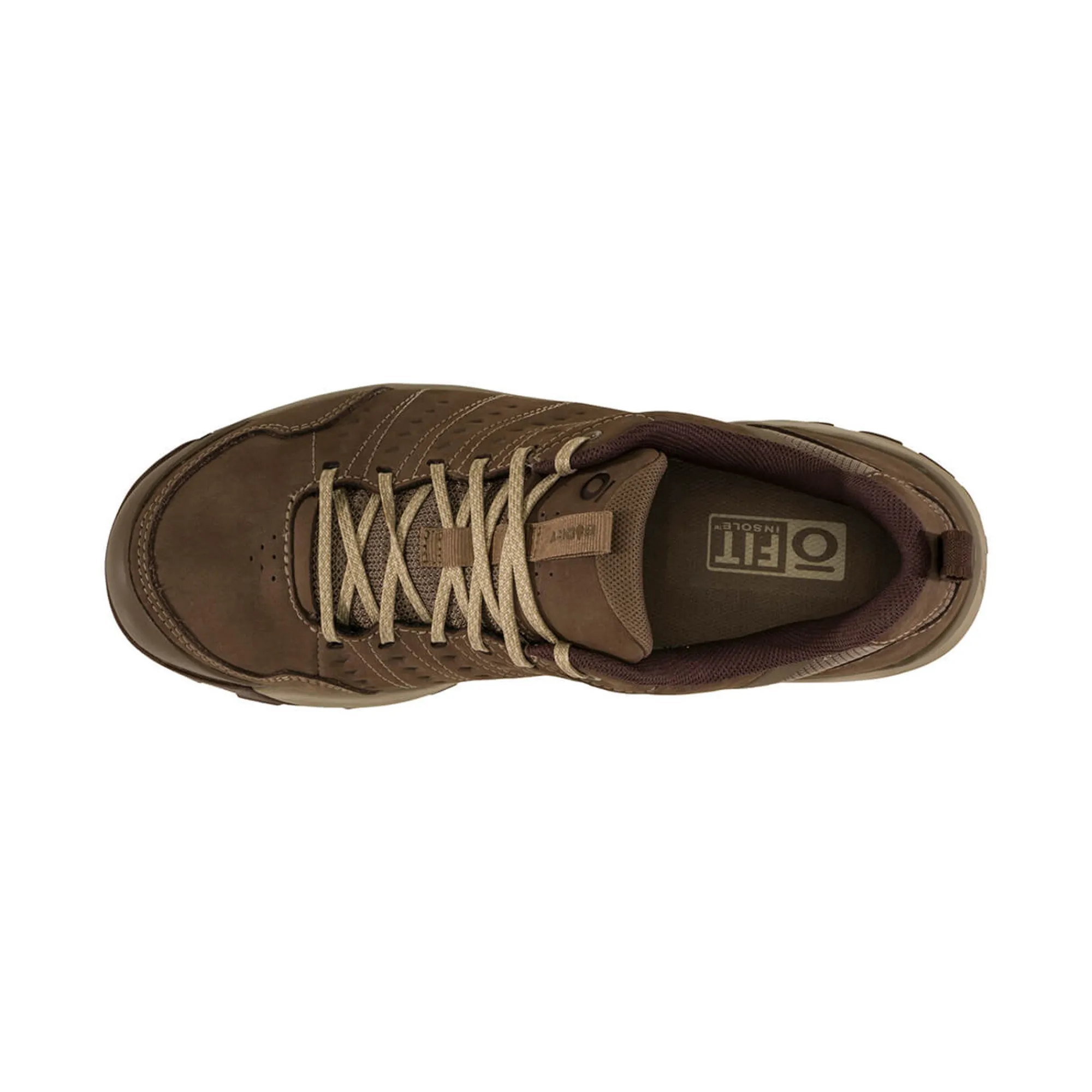 Men Rohan Men'S Oboz Sypes Low Leather B Dry Waterproof Shoes Morel Brown