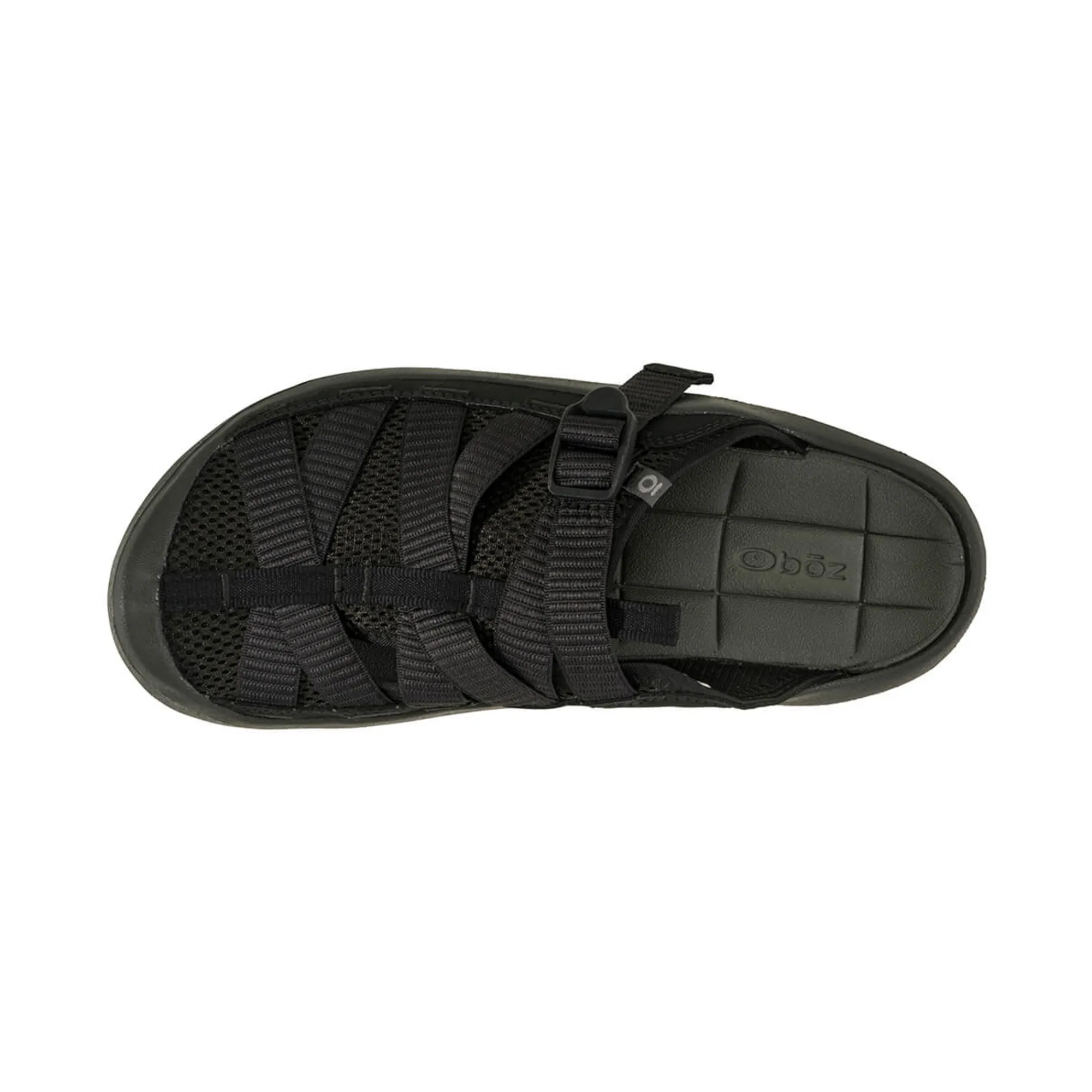Men Rohan Men'S Oboz Whakata Ease Sandals Black Sea