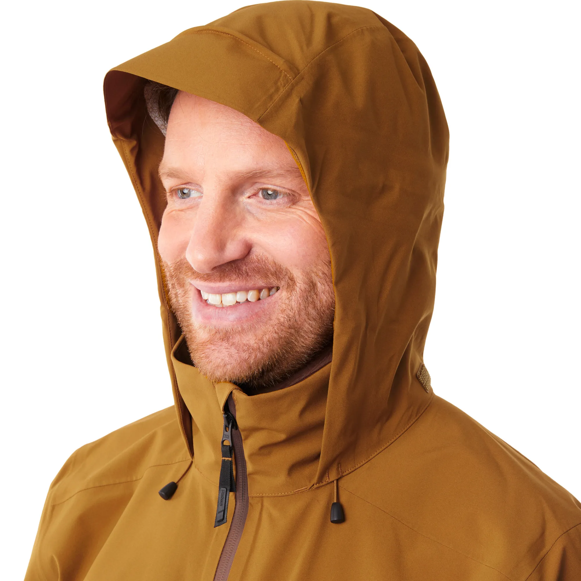 Men Rohan Men'S Parkland Waterproof Jacket Desert Ochre