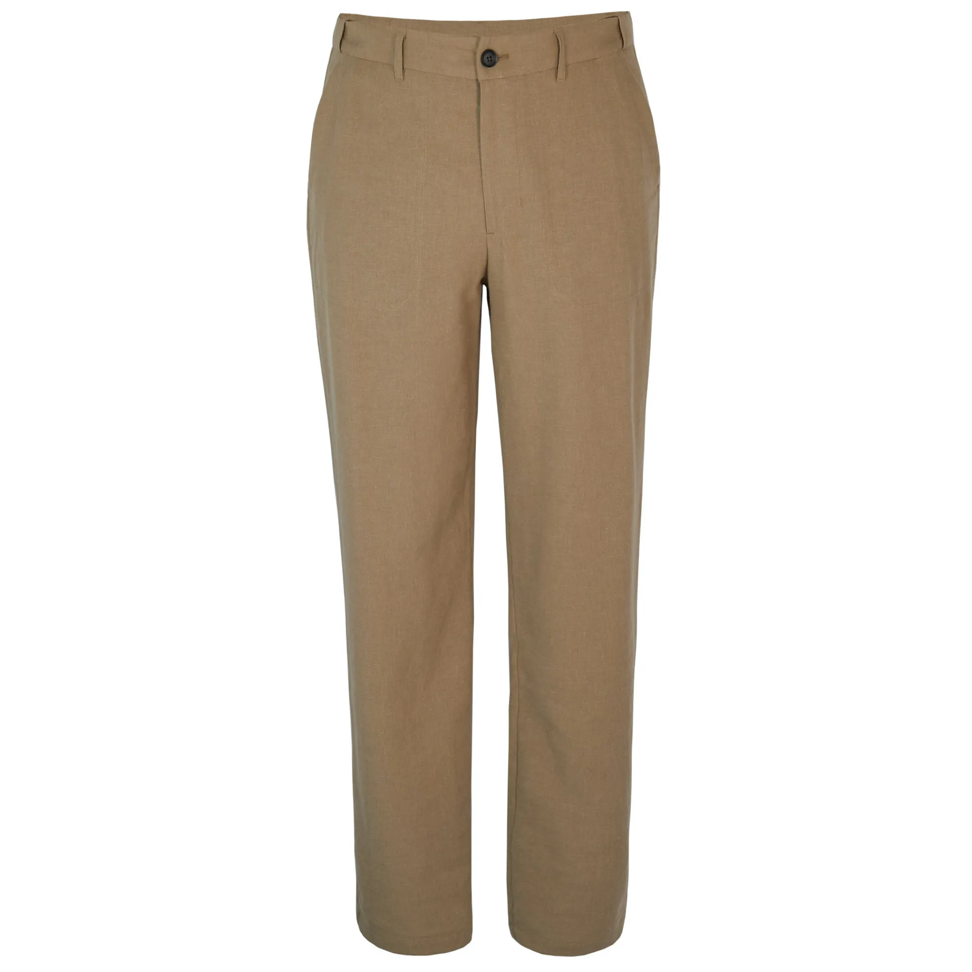 Men Rohan Men'S Porto Linen Trousers Stone