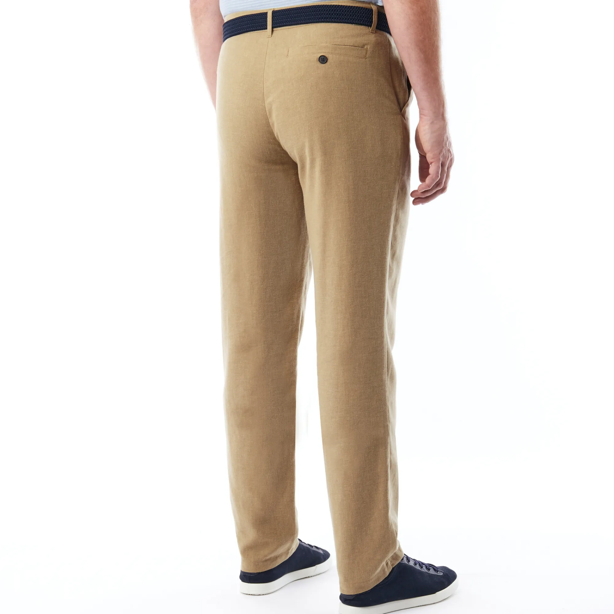 Men Rohan Men'S Porto Linen Trousers Stone