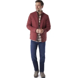 Men Rohan Men'S Rime Jacket Auburn Red