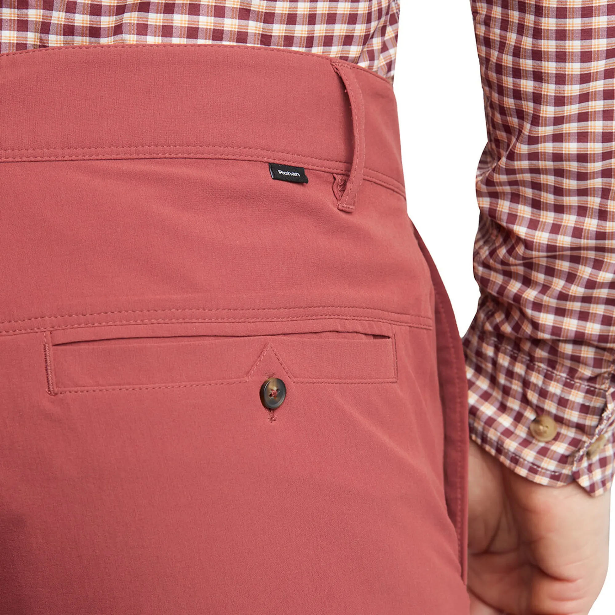 Men Rohan Men'S Riviera Trousers Auburn Red