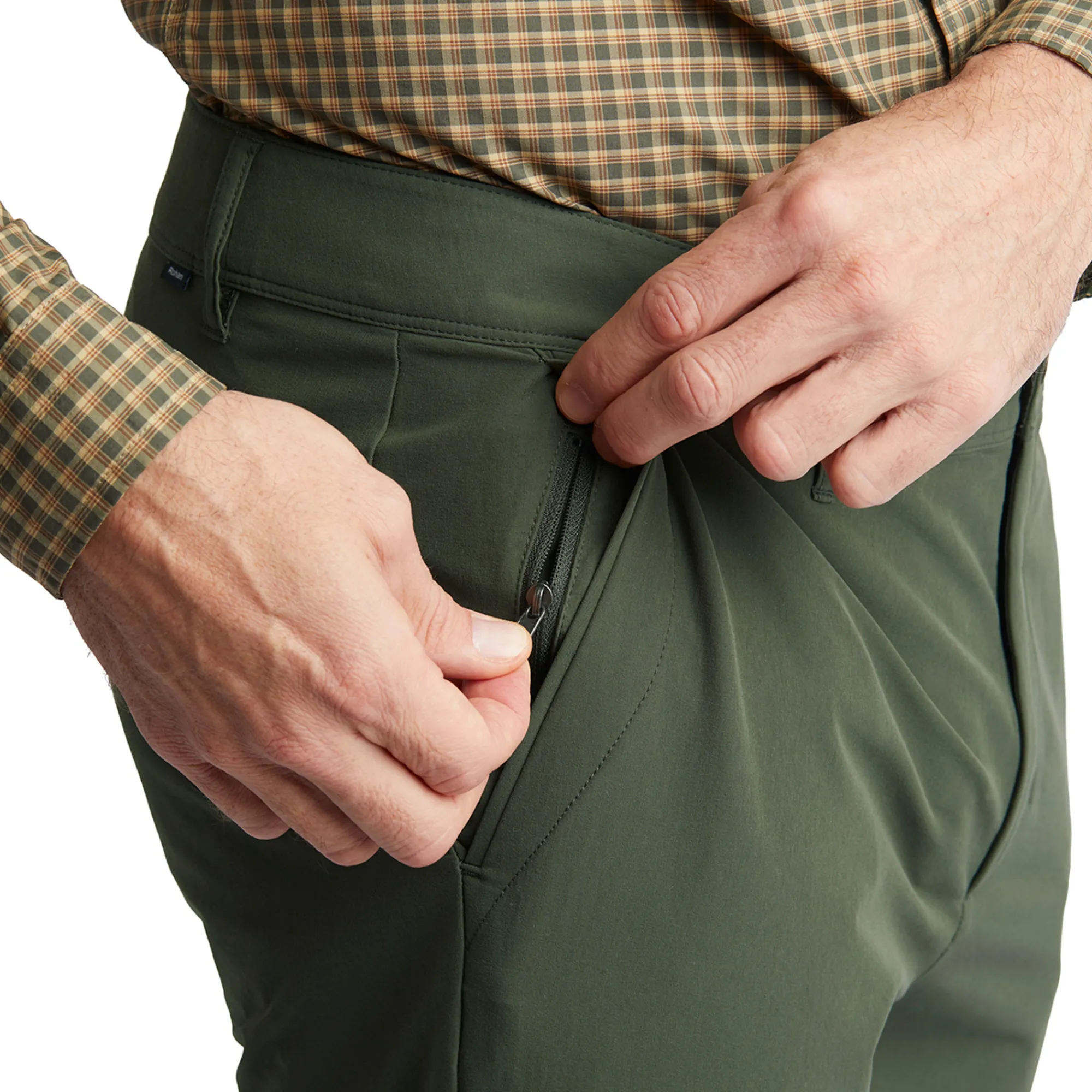 Men Rohan Men'S Riviera Trousers Park Green